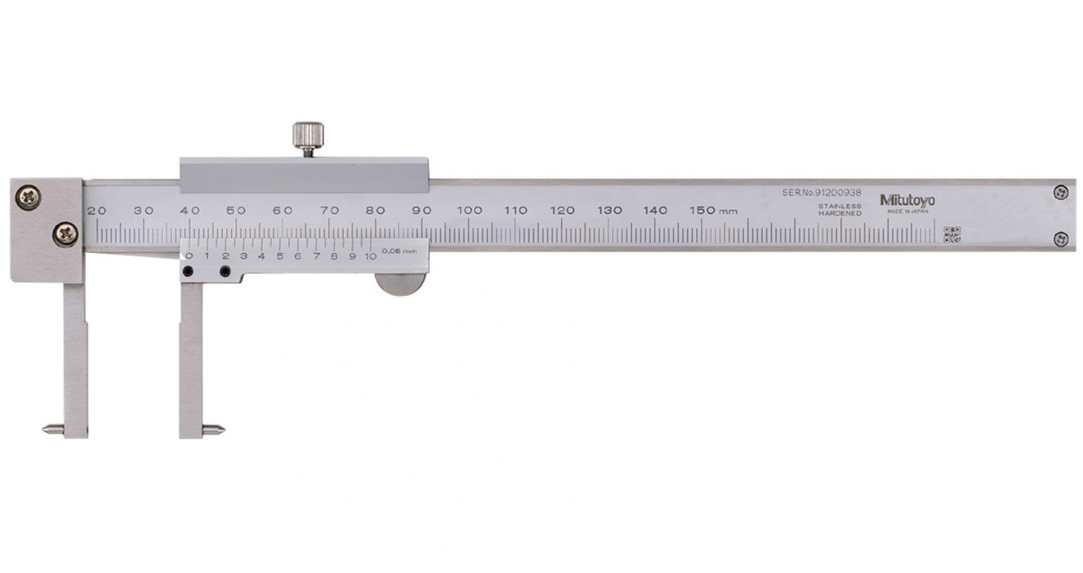 Mitutoyo Belső tolómérő kifelé álló mérőcsúccsal, hegyes típus, 30.1-300 mm, 0.05 mm (536-147) termék fő termékképe