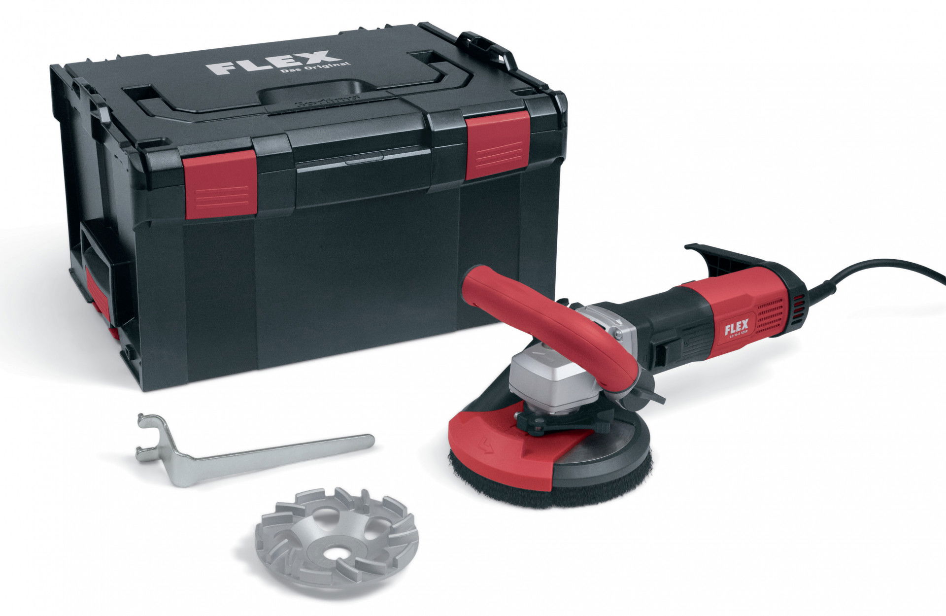 Flex LD 16-8 125 R Kit kompakt betoncsiszoló Thermo-Jet csiszoló tányérral termék fő termékképe