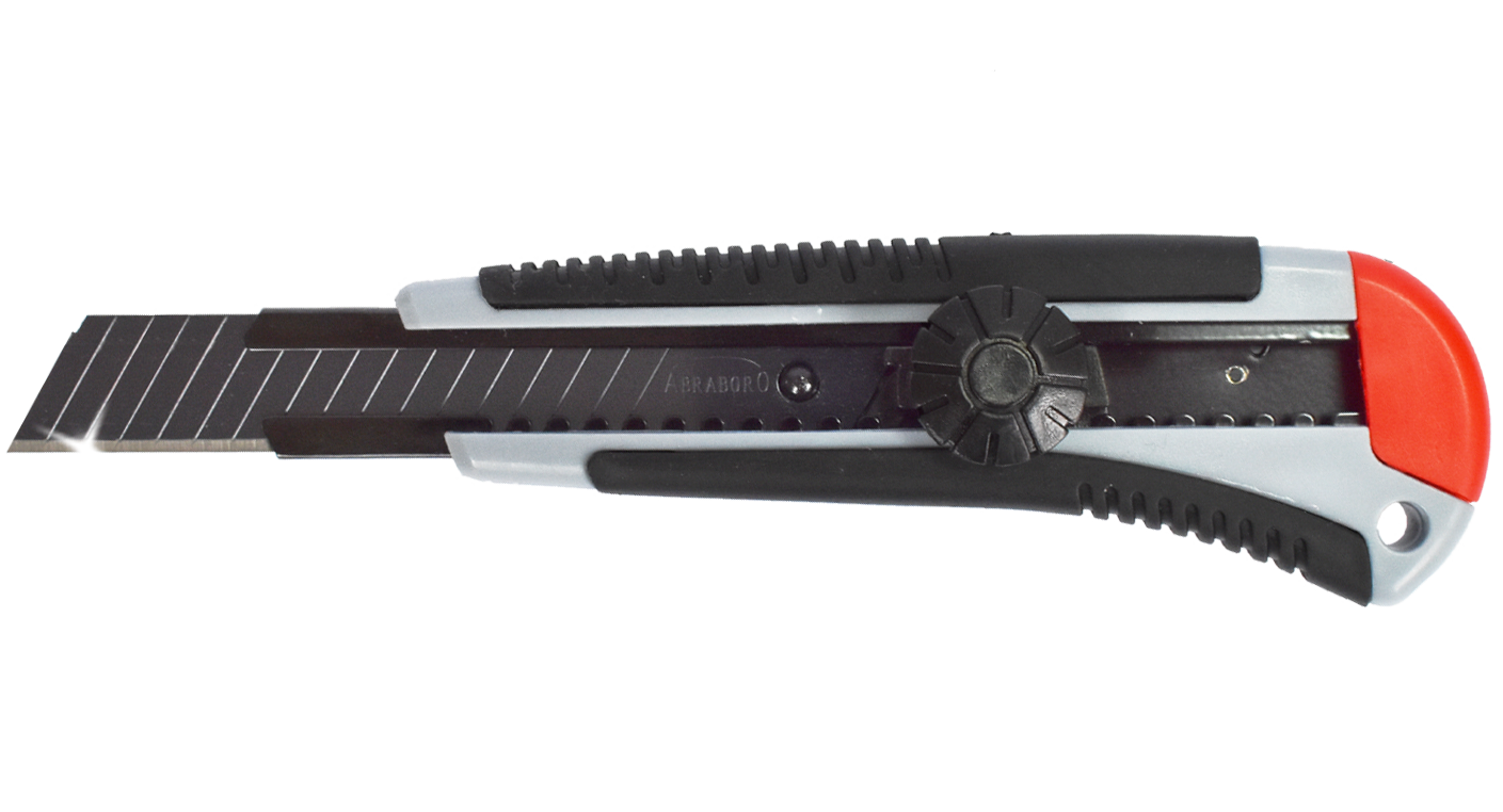 Abraboro SOFTGRIP PLUS 2K univerzális kés, 18 mm, 24 db/csomag termék fő termékképe