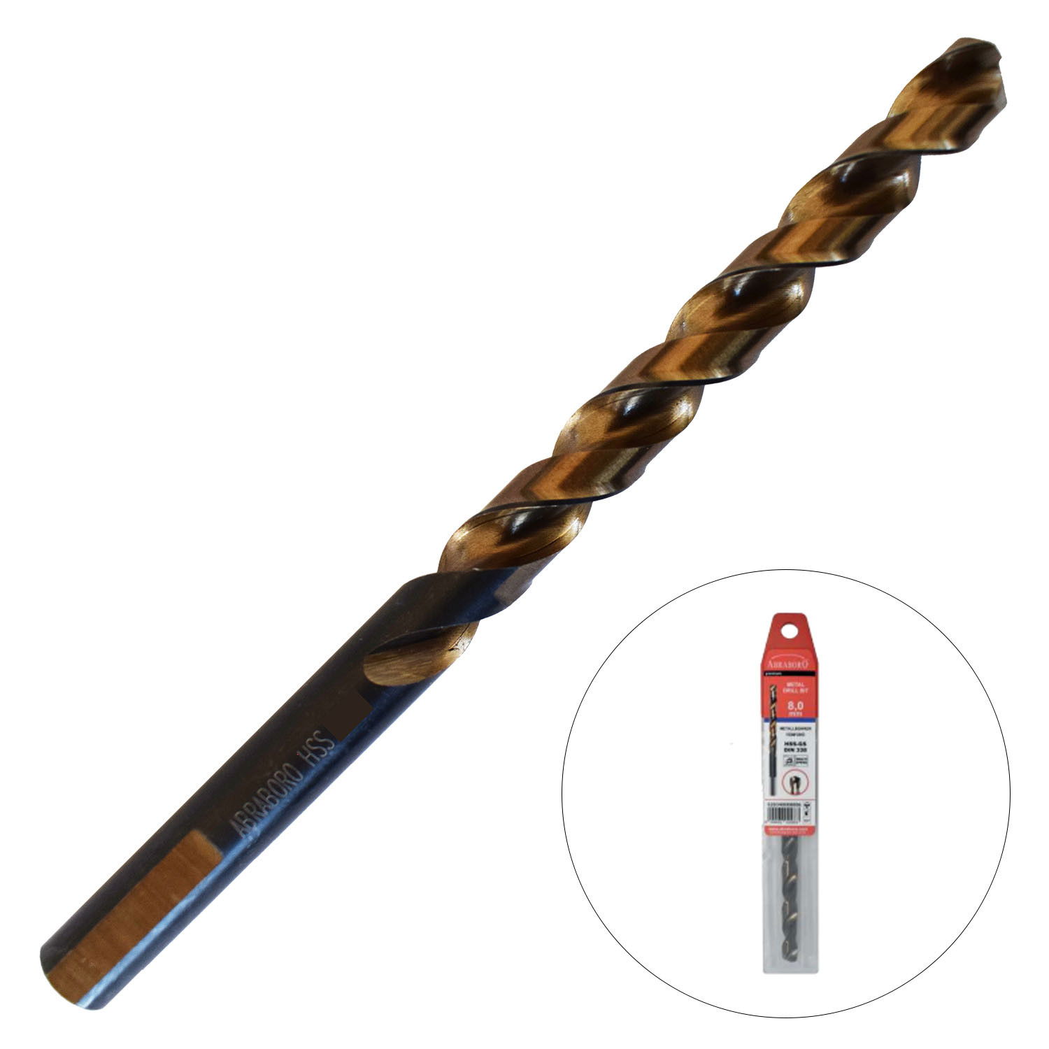 Abraboro 6 x 93 / 57 mm MULTISPEED HSS-GS fémfúró háromszög szárral, EV-Pack termék fő termékképe