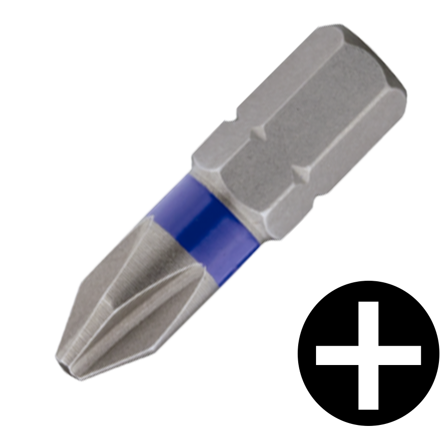 Abraboro PH 3 x 25 mm Phillips POWER bit, 2 db/csomag termék fő termékképe
