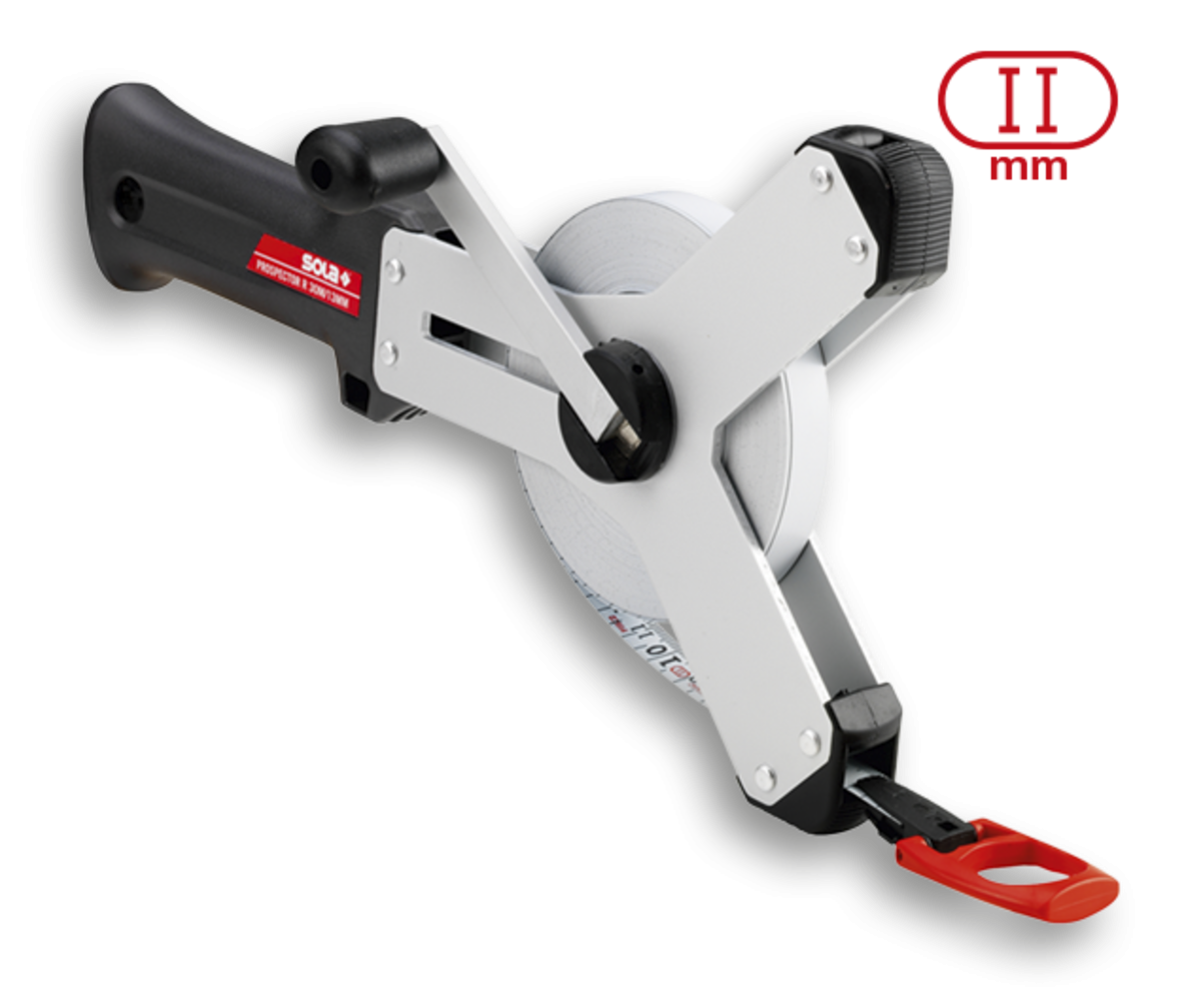 Sola PROSPECTOR YR 50 mérőszalag, 50 m (II, mm) termék fő termékképe