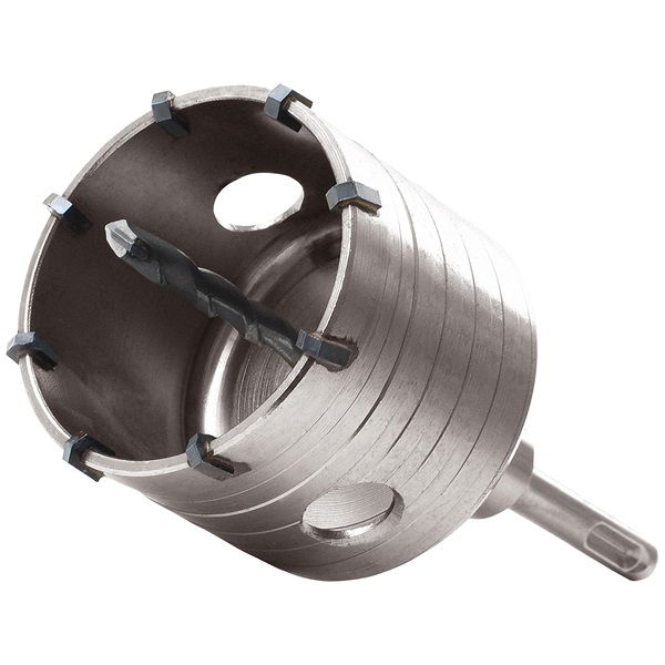 EXTOL Körkivágó téglához, SDS Plus befogás; 68 mm, M16×100mm hosszúságú szár termék fő termékképe