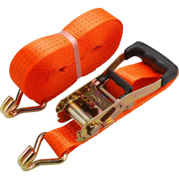 EXTOL Rakományrögzítő gurtni, kampós, max. 4000kg; 6m×50mm, EN12195-2,TÜV/GS termék fő termékképe