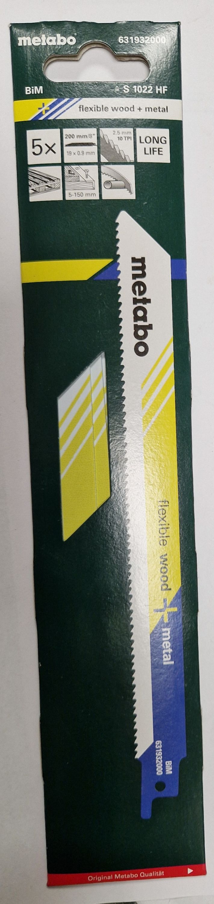 METABO Orrfűrészlap 200 mm termék fő termékképe