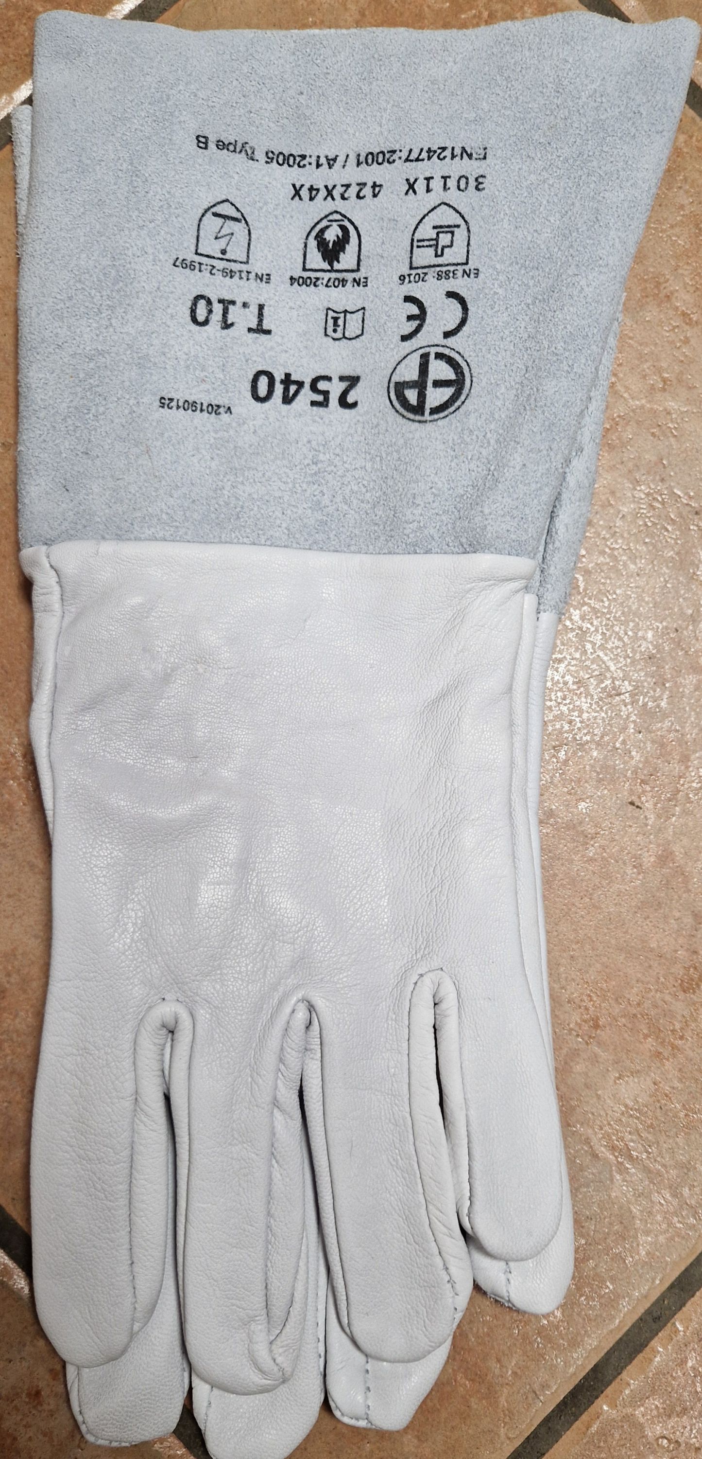 Hegesztő kesztyű Awi szűrke színbáránybőr 10 termék fő termékképe