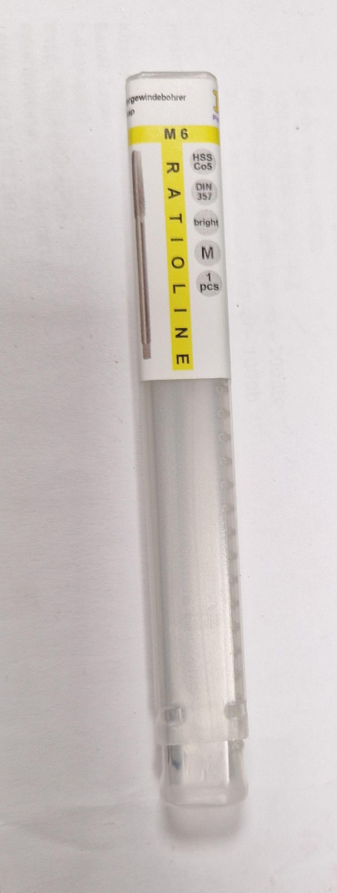 PTG gépi menetfúró DIN357 HSSE Co M6 termék fő termékképe