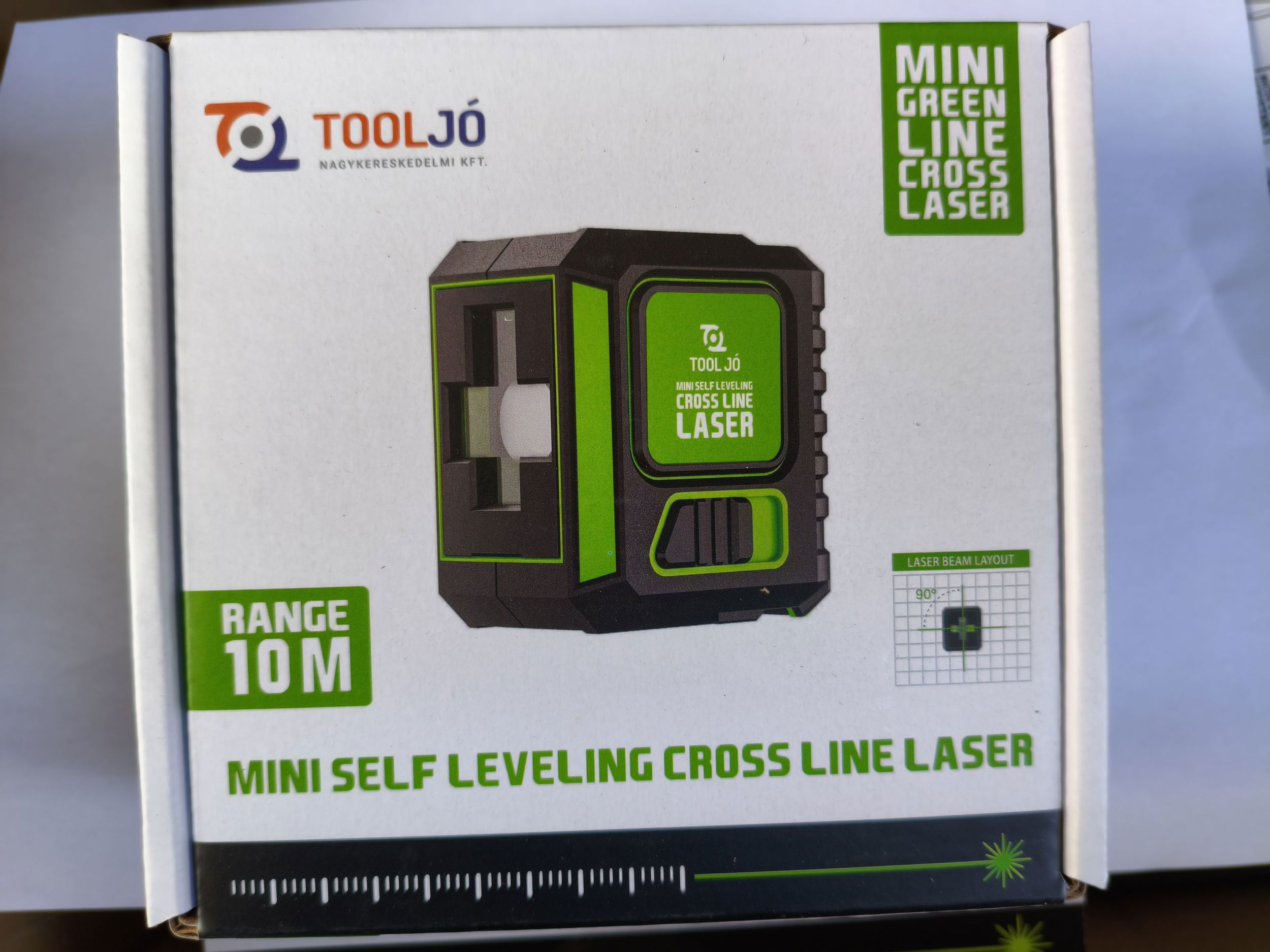 Tool Jó zöld kereszt lézer mini termék fő termékképe