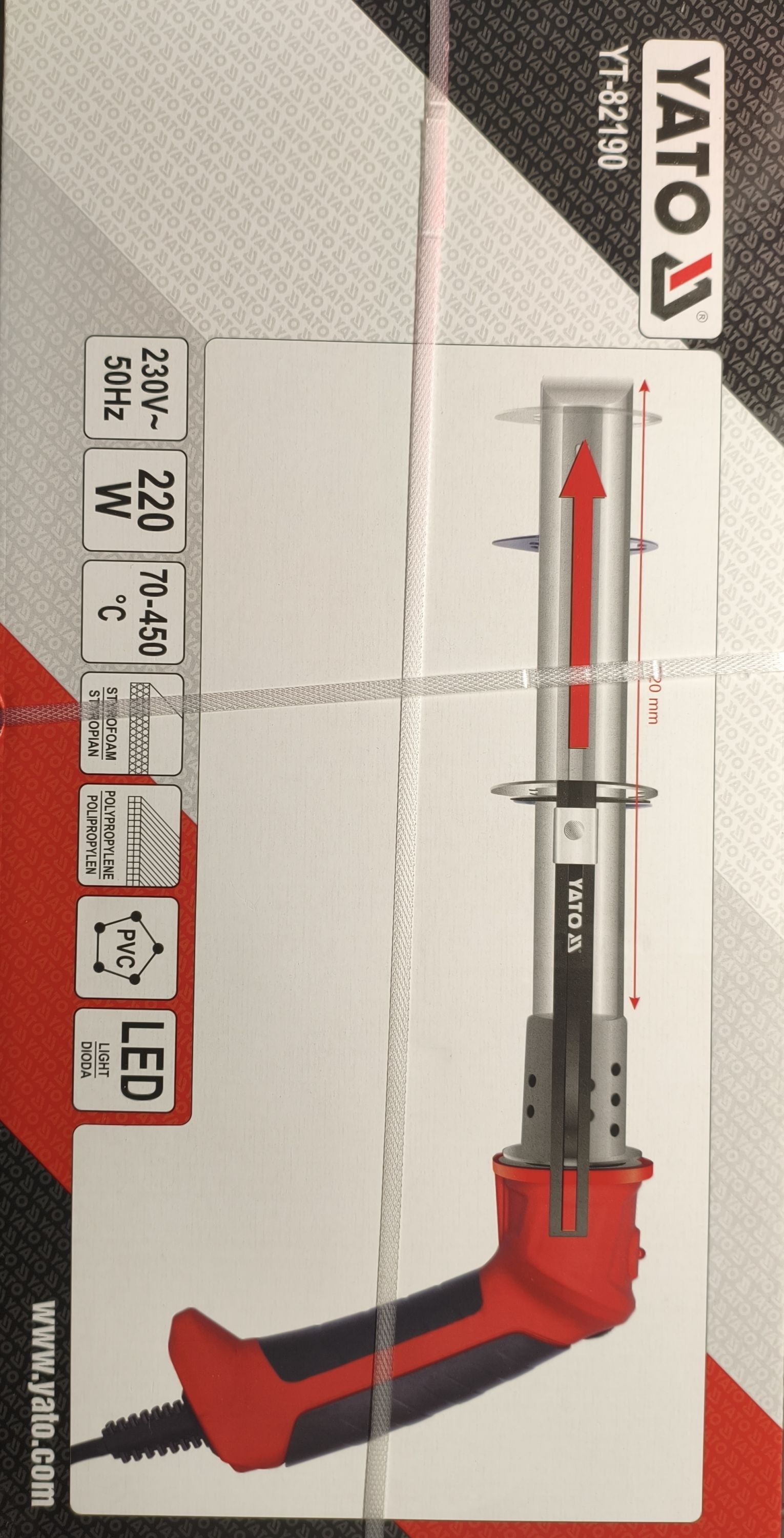 Polisztirol vágó 220W termék fő termékképe