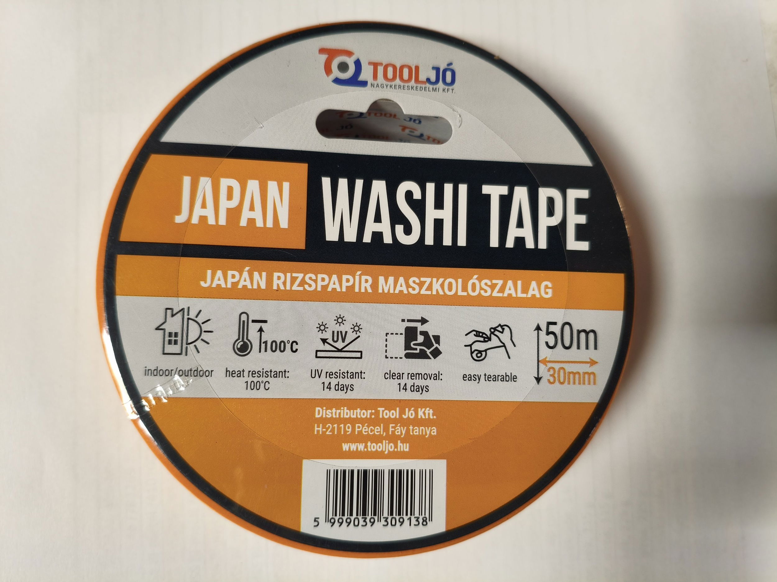 Maszkolószalag JAPÁN washi tape 30mmx50m termék fő termékképe