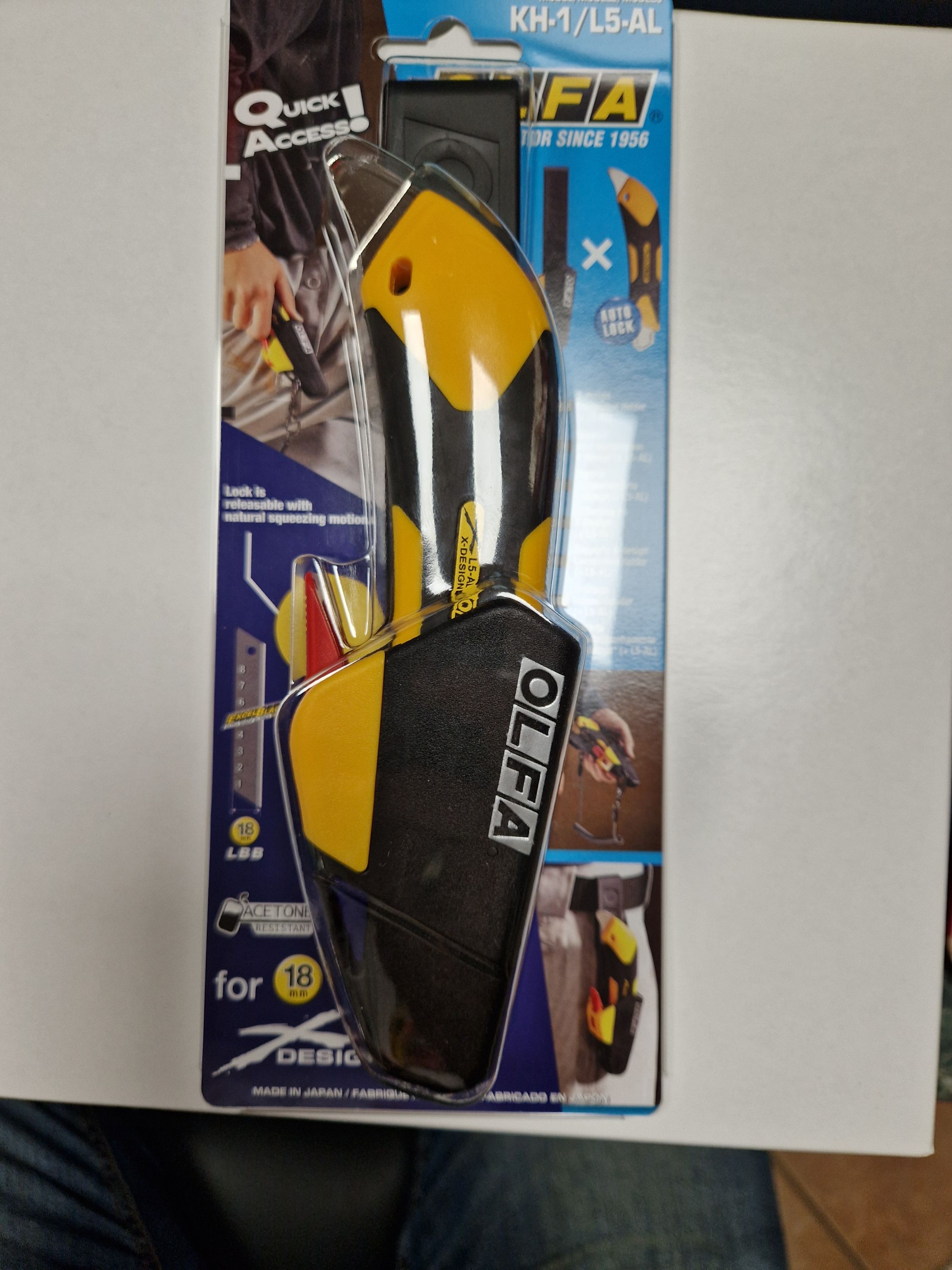 OLFA KH-1/AL  Kés+tok 18 mm termék fő termékképe