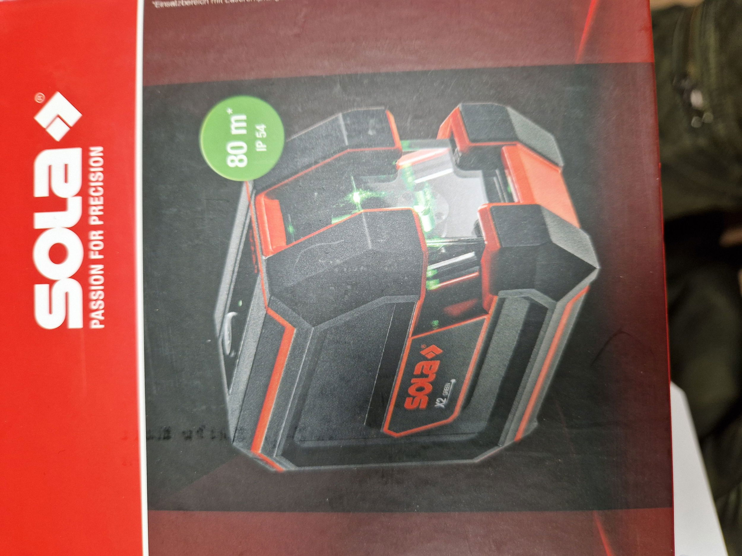 SOLA Keresztvonal Lézer X2 green termék fő termékképe