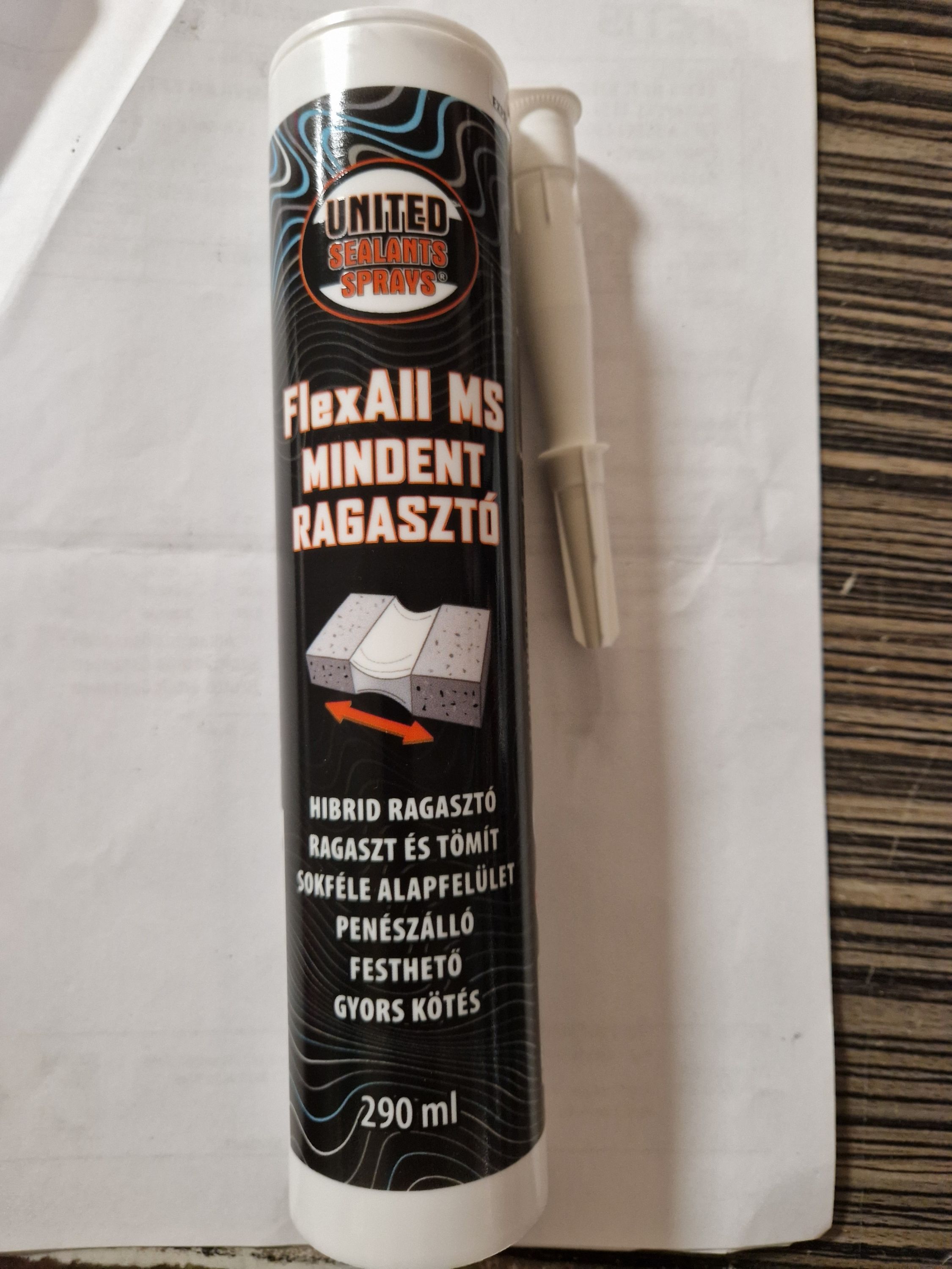 UNITED Sealants FlexAll MS mindent ragasztó 290 ml fehér termék fő termékképe