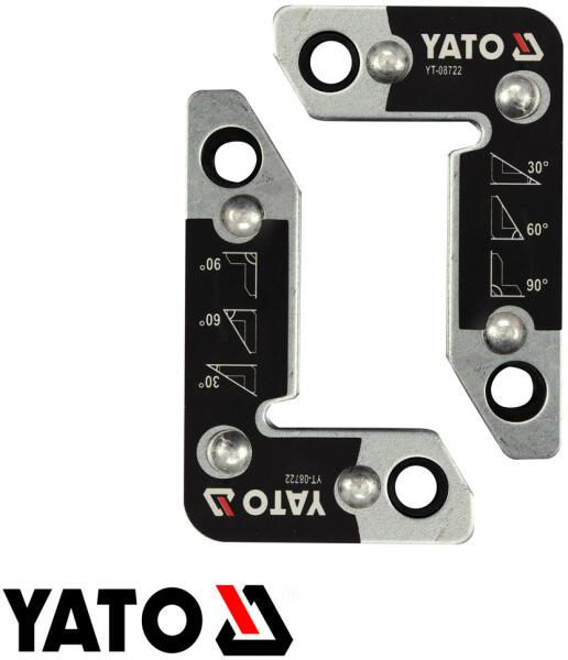 YATO Hegesztési munkadarabtartó mágneses 30-60-90˙ /25kg (2db) termék fő termékképe