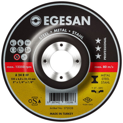 Egesan Tisztítókorong 125x6x22,23mm termék fő termékképe