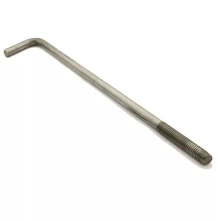 Talpszelemen csavar, 4.6 natúr, M16x350/70+50 termék fő termékképe