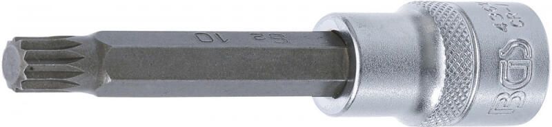 BGS Rátűzőkulcs - crowa+bit 1/2" XZN - Spline M10 x 100 mm termék fő termékképe