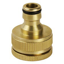 EXTOL Kuplung csatlakozó, réz, belsőmenetes; 3/4" és 1/2" termék fő termékképe