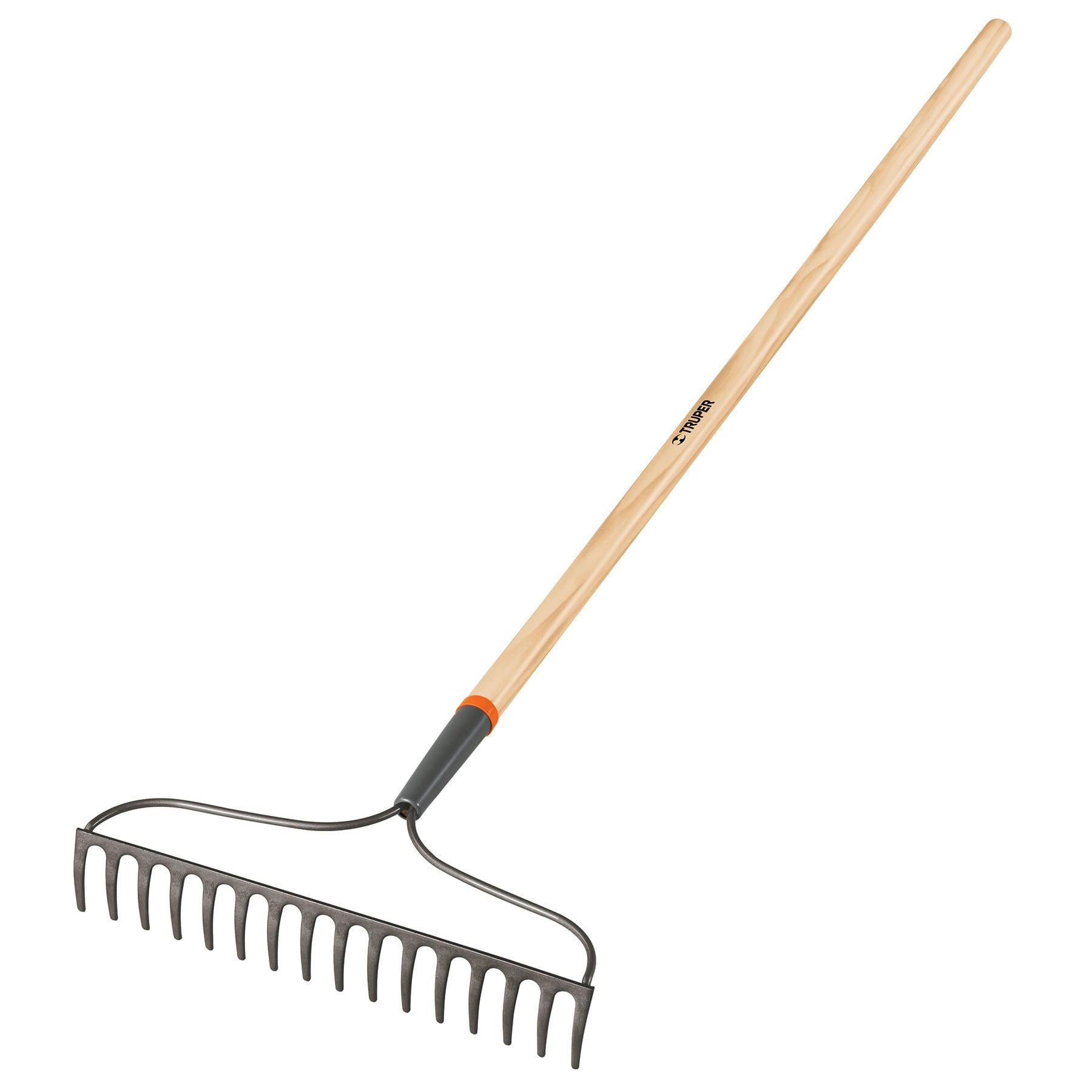 TRUPER Gereblye fa nyéllel 137cm-es 16 fogas, R-16AM termék fő termékképe