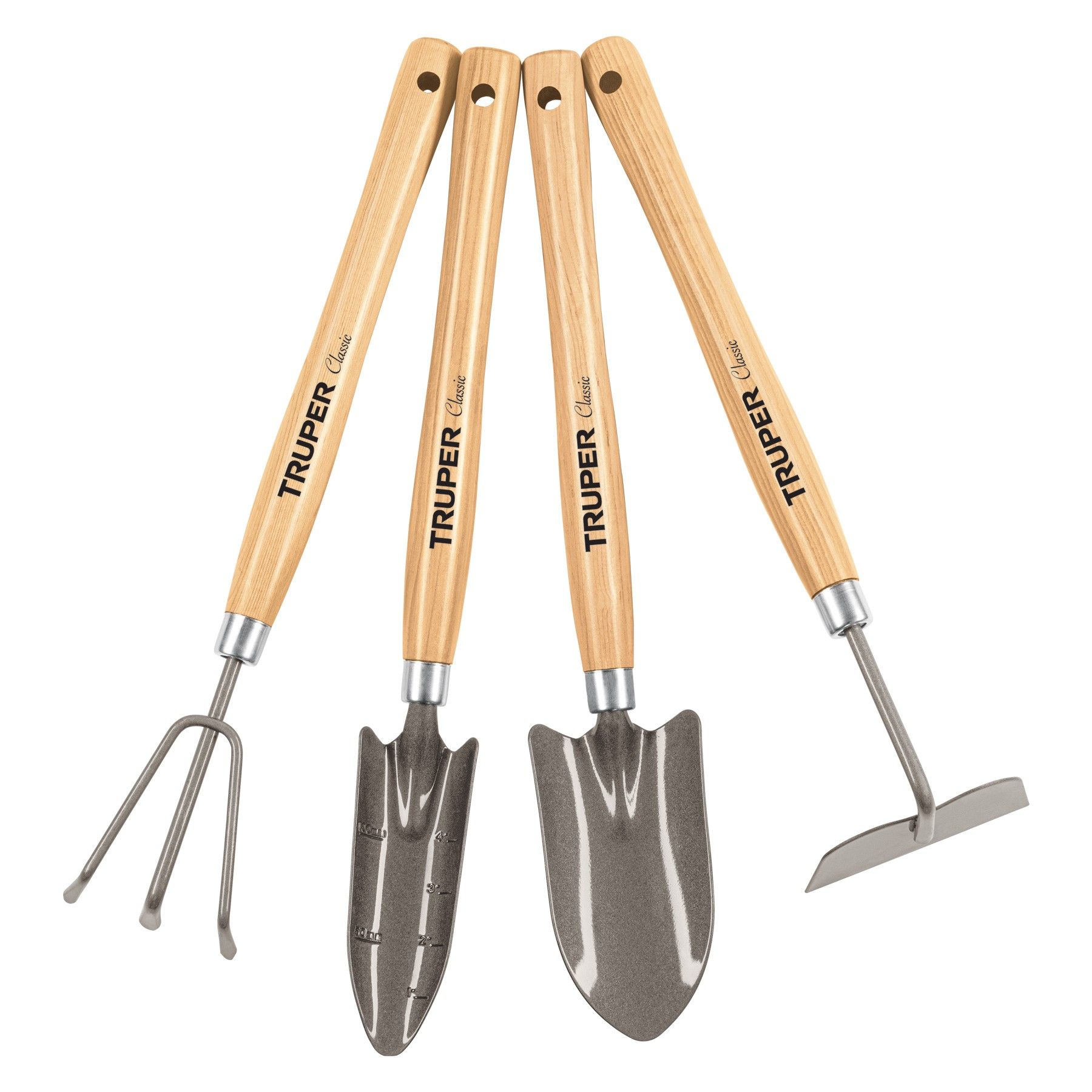 TRUPER Kerti szerszám készlet fa nyéllel, JJ-4L termék fő termékképe