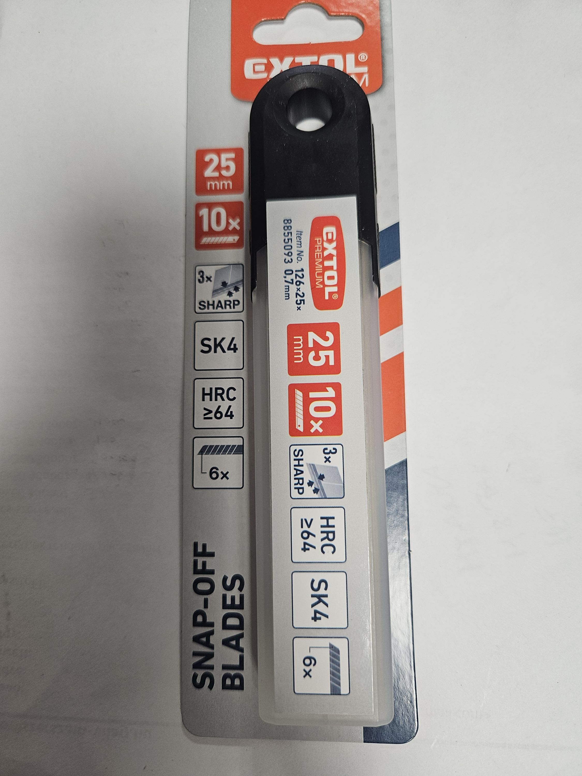 EXTOL PREMIUM Tapétavágó 25mm 10db/csomag termék fő termékképe