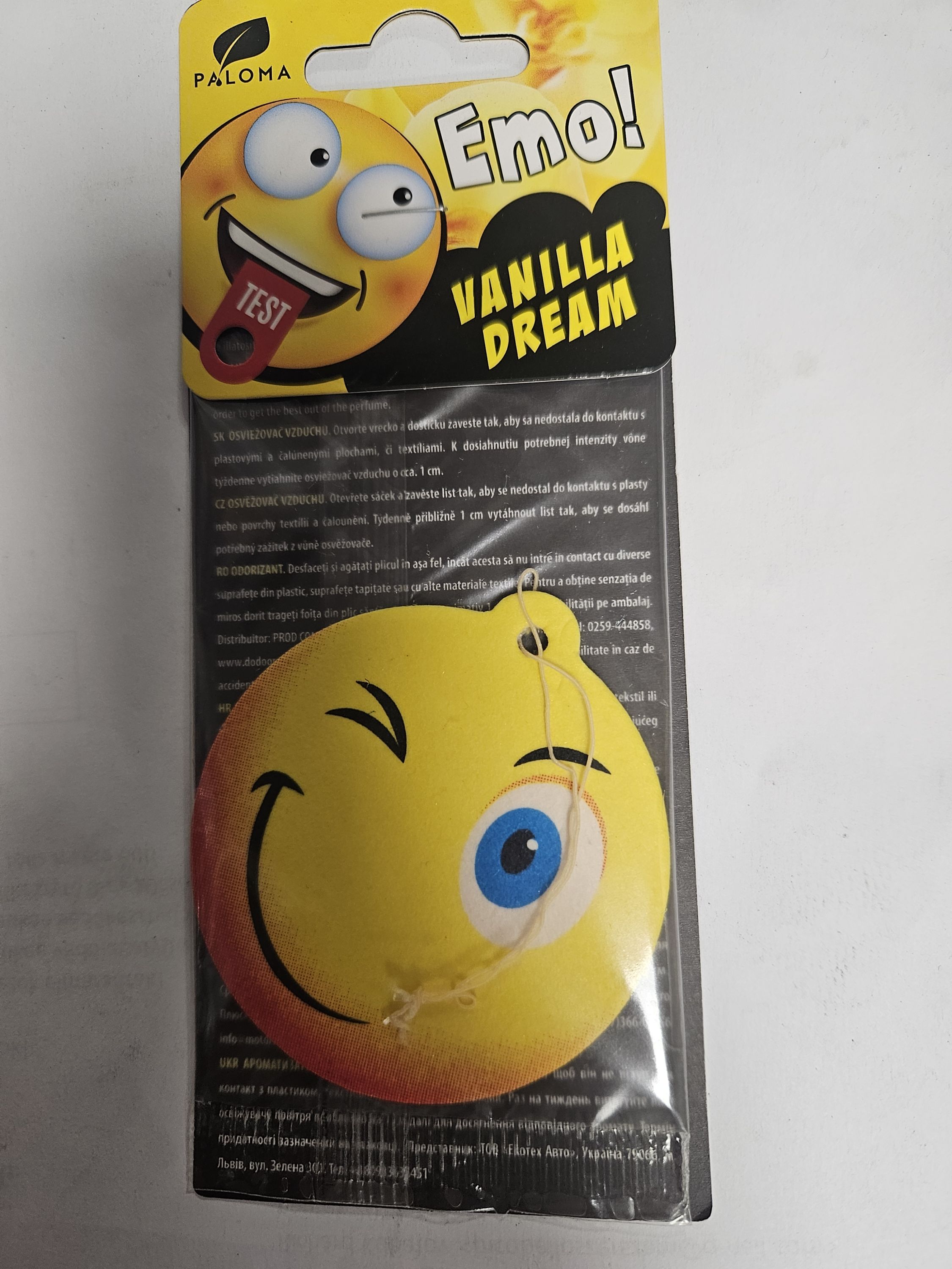 PALOMA EMO illatosító  vanilia 4g termék fő termékképe