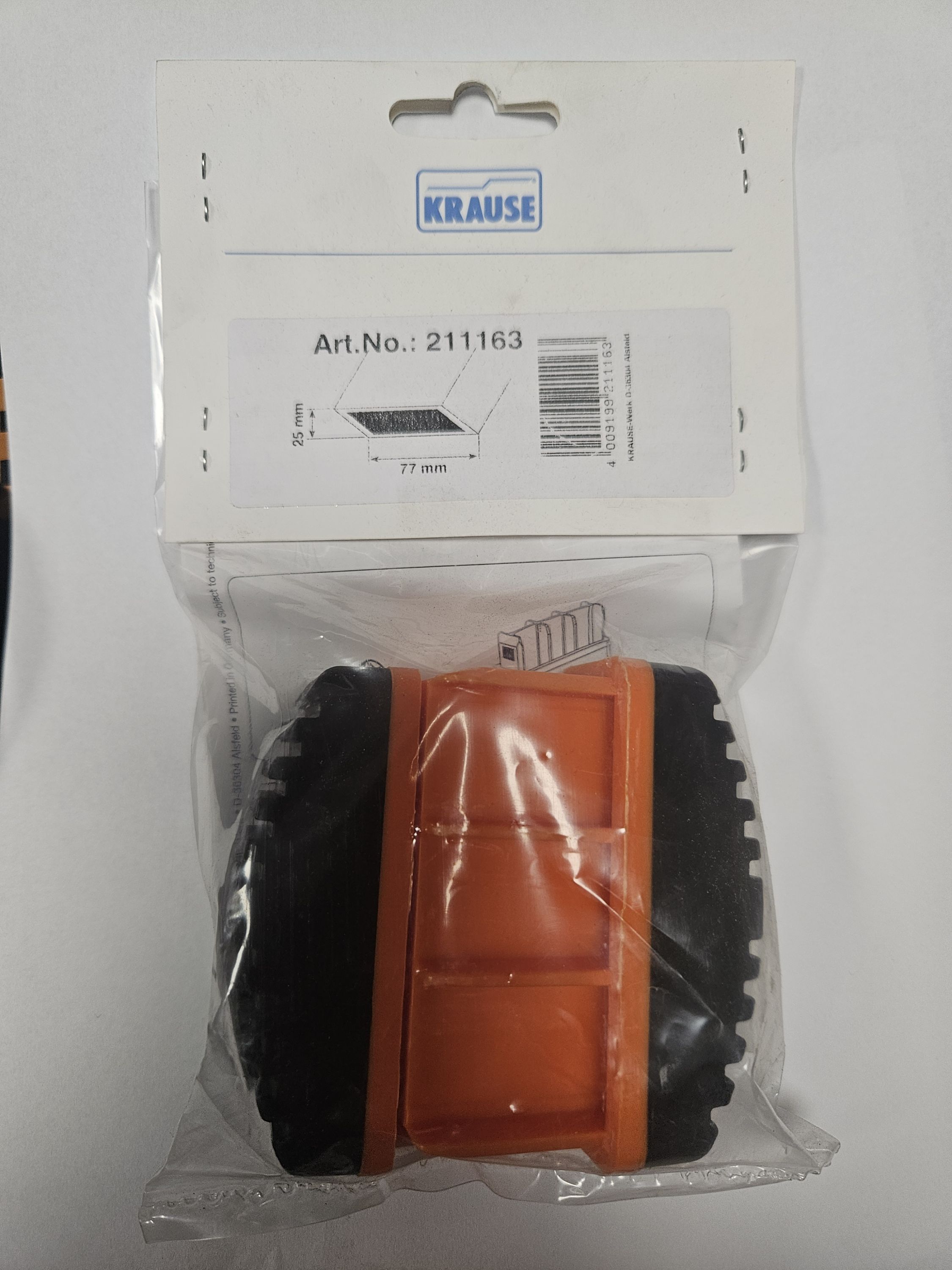 KRAUSE létra dugó 25x77mm  narancs termék fő termékképe