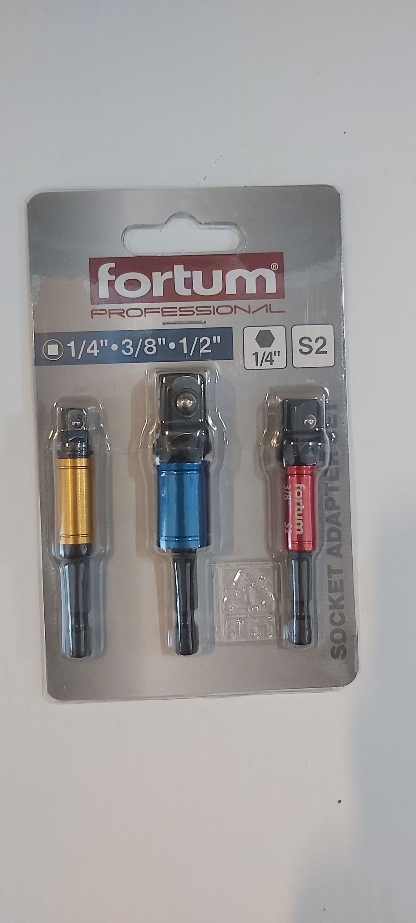 Fortum Dugókulcs Adapter készlet 3darabos termék fő termékképe