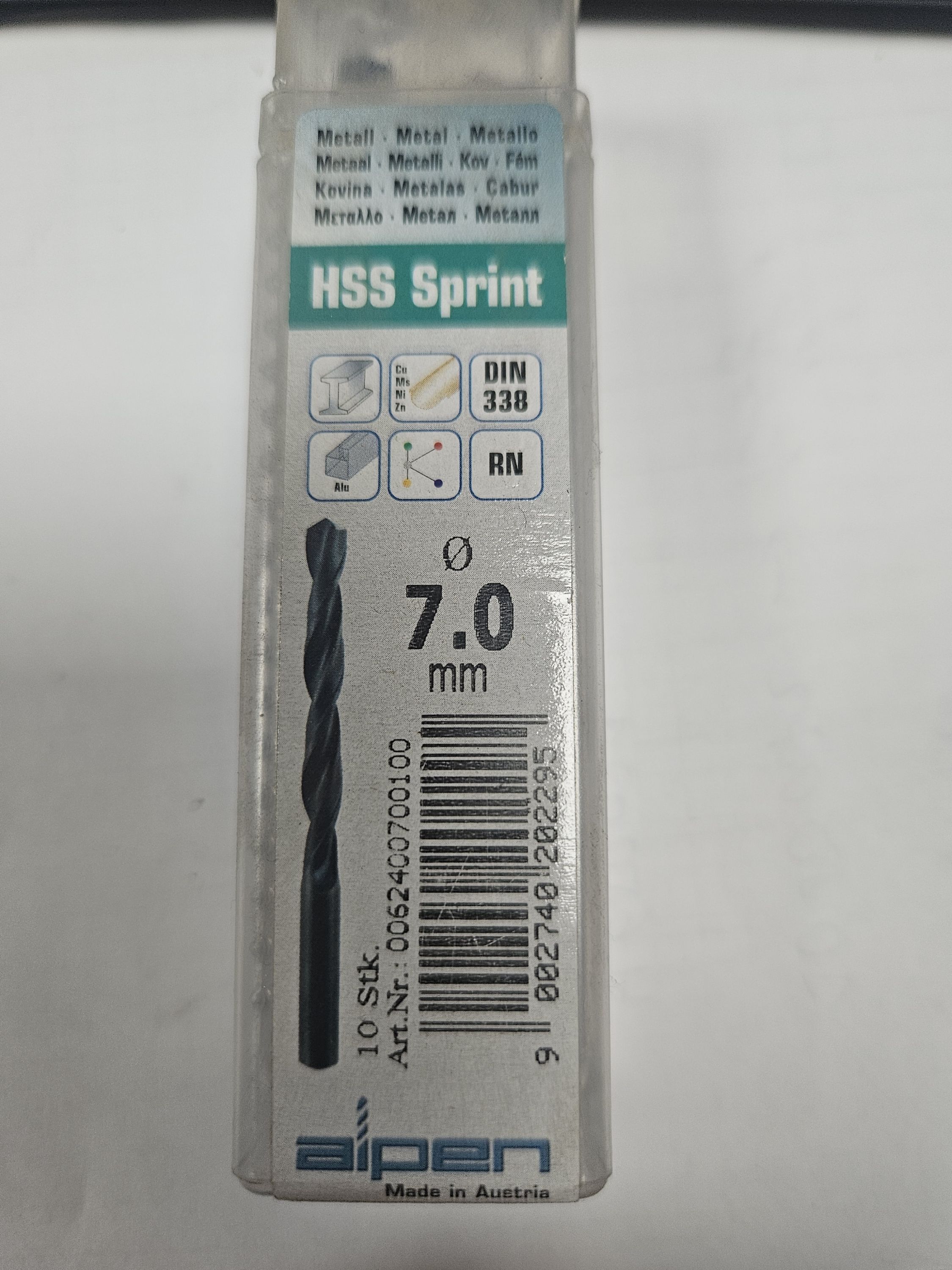 Alpen csigafúró HSS Sprint 7,0mm (flexi ) termék fő termékképe