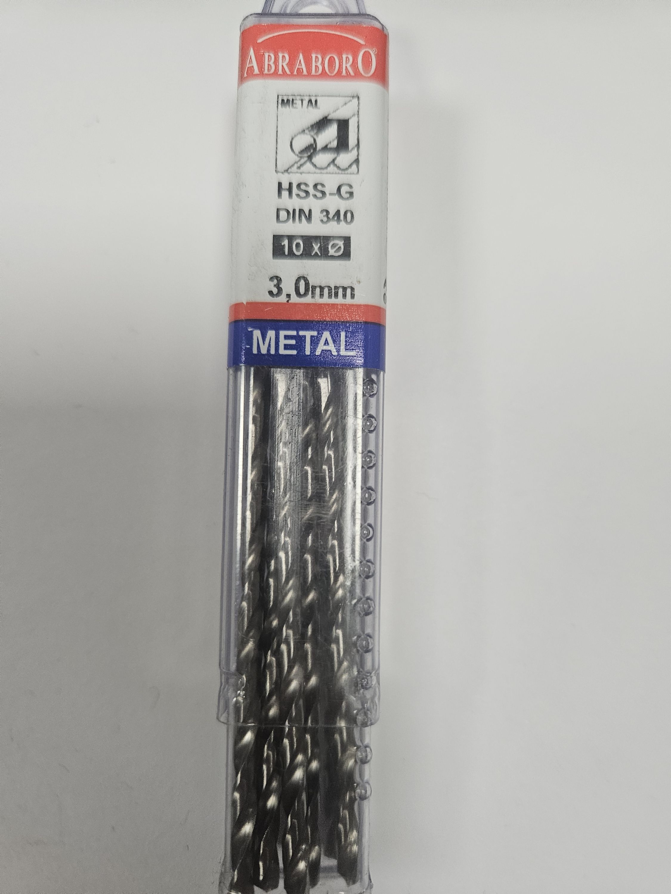 ABRABORO 3 x 100 / 66 mm HSS-GS hosszú hengeres szárú fémcsigafúró termék fő termékképe