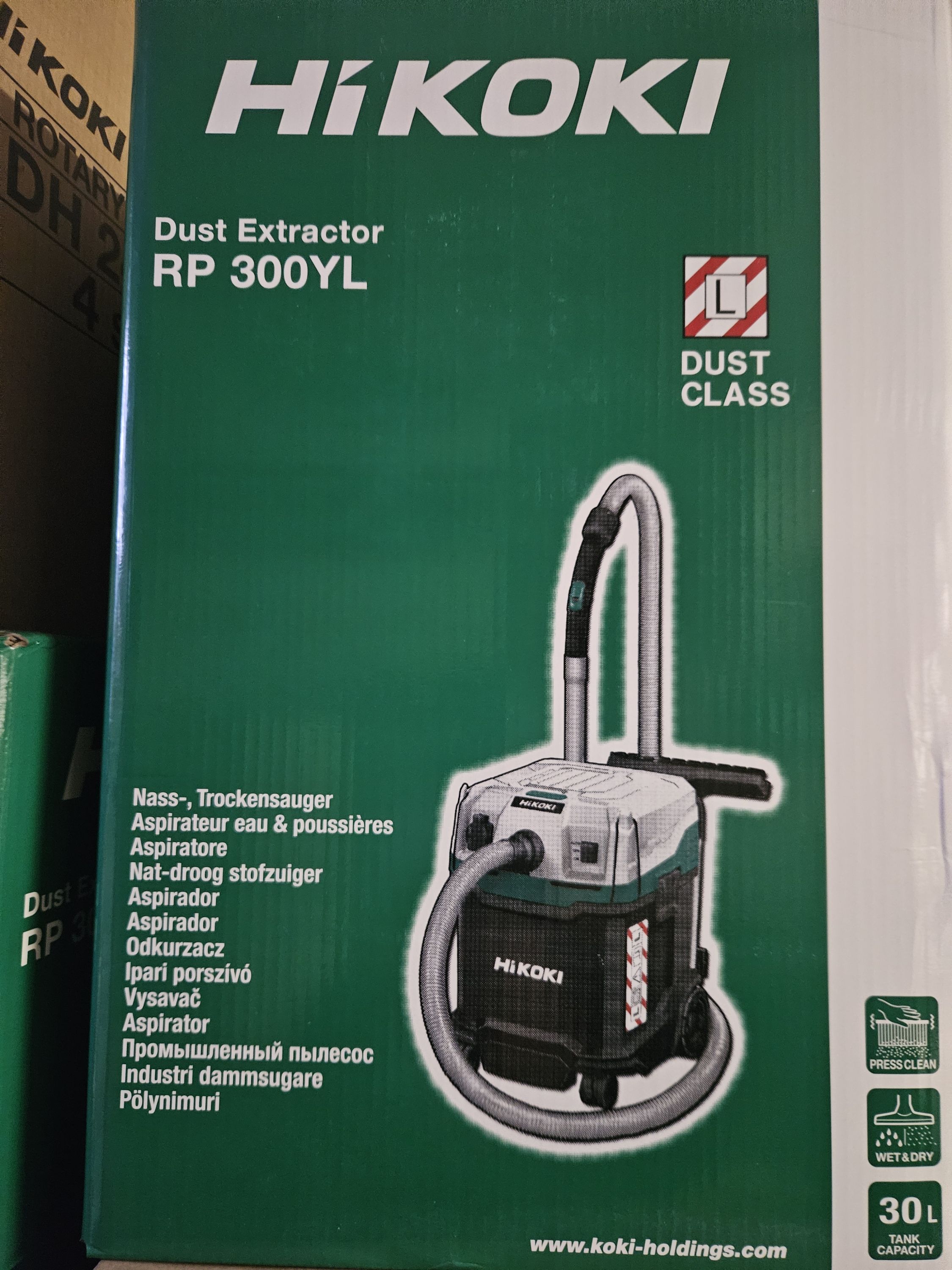 HIKOKI Porszívó 1200W 30L RP300YL-WAZ termék fő termékképe