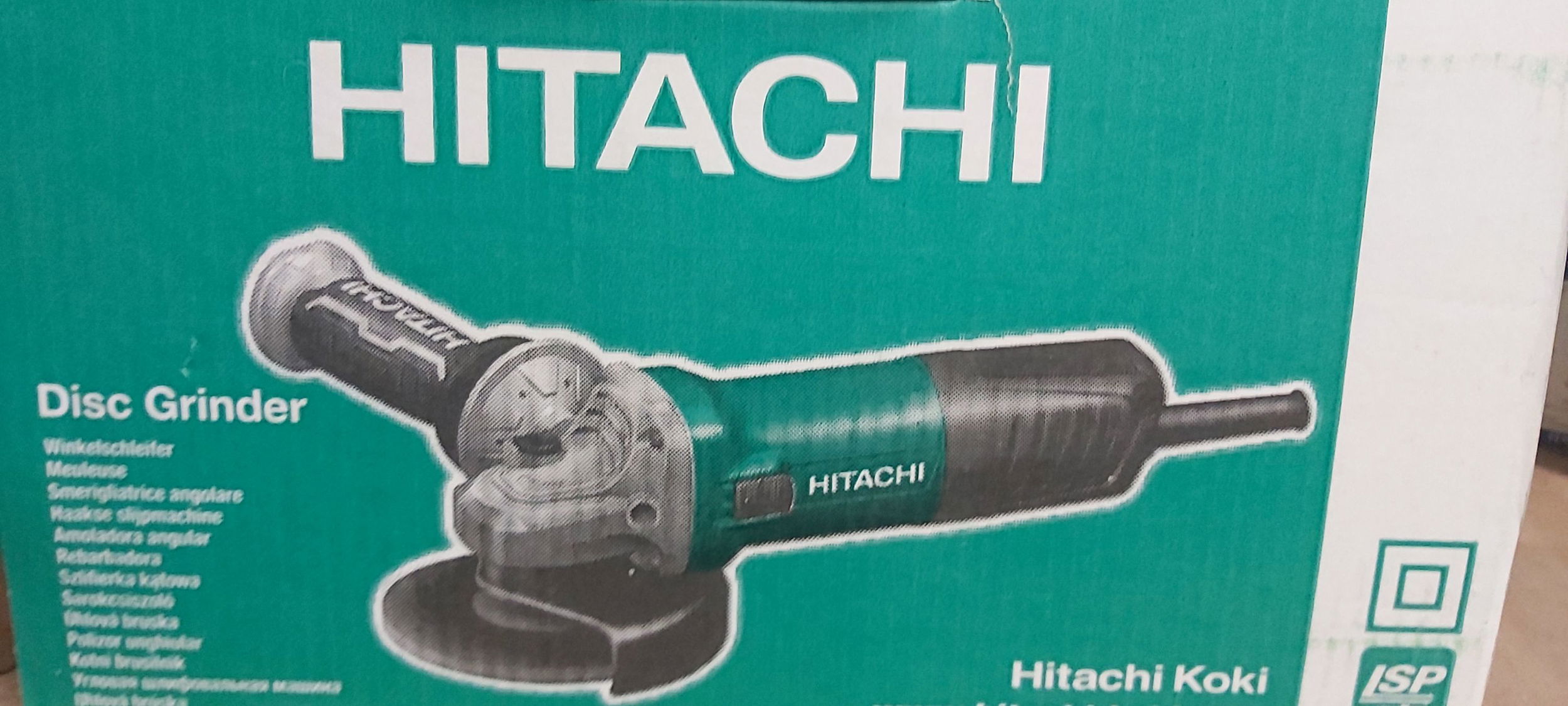 HITACHI G12SW Sarokcsiszoló 115mm , koffer termék fő termékképe
