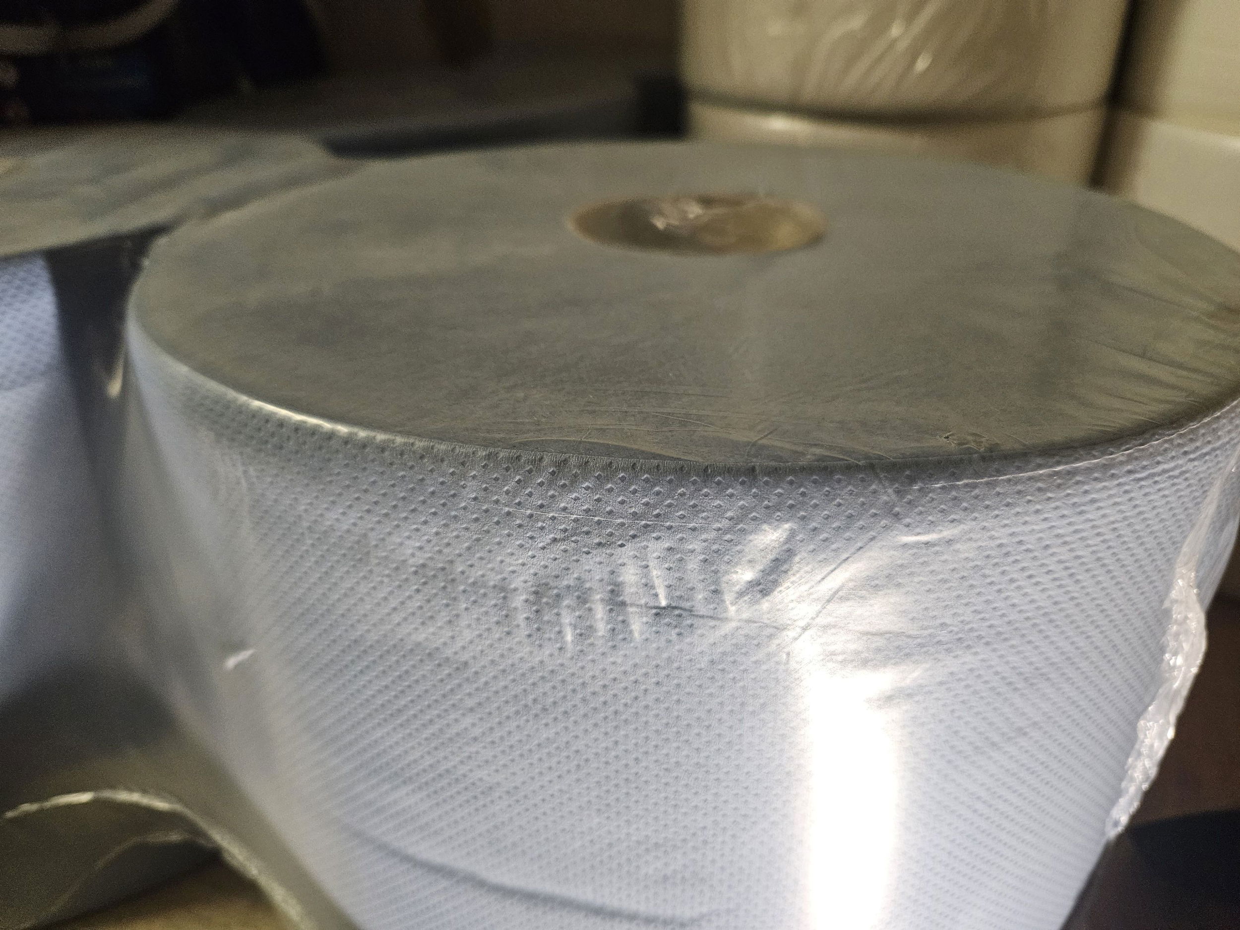 Ipari papírtörlő 2 rétegű kék színű termék fő termékképe