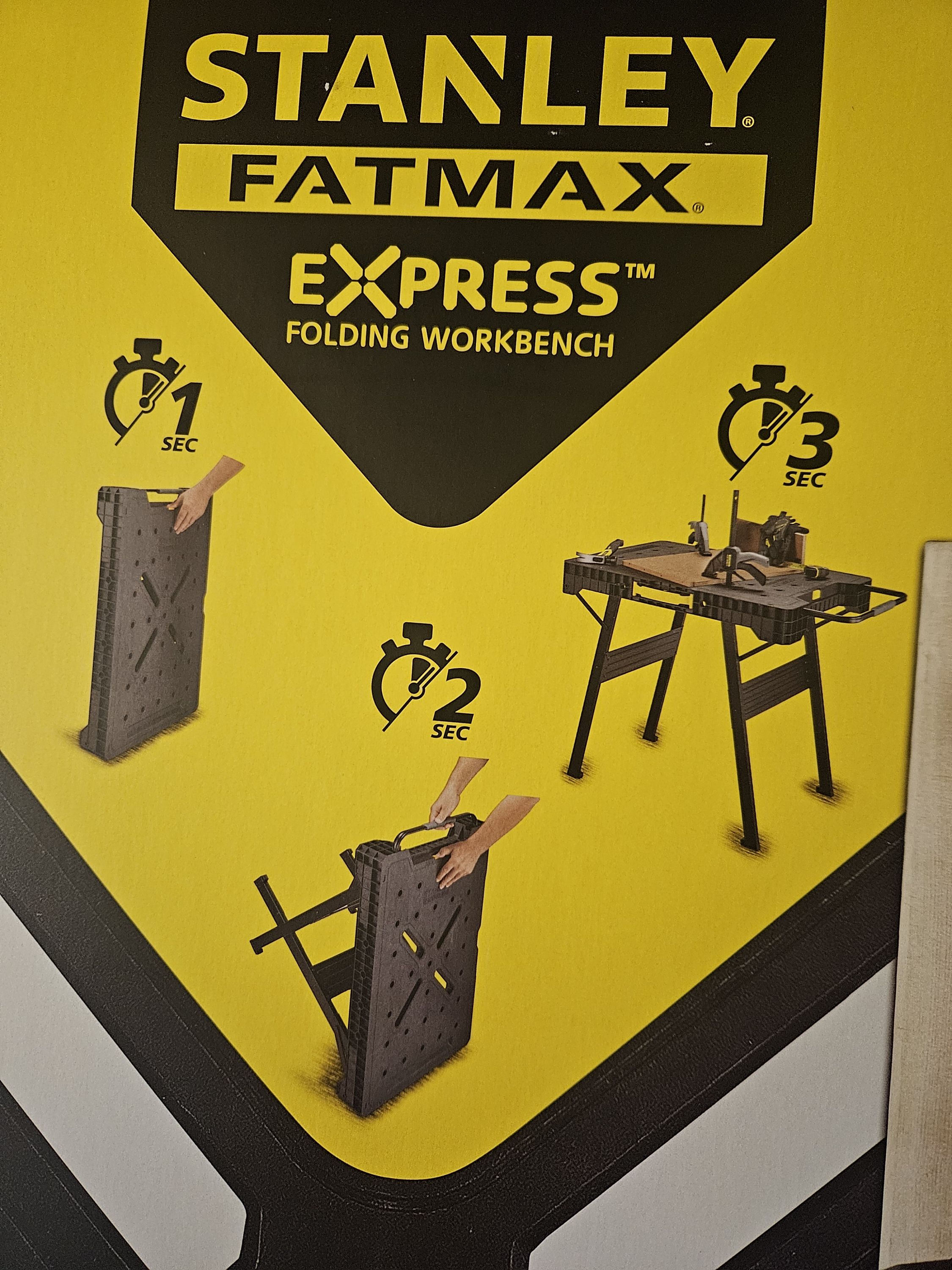 STANLEY munka asztal 101x60x78cm termék fő termékképe