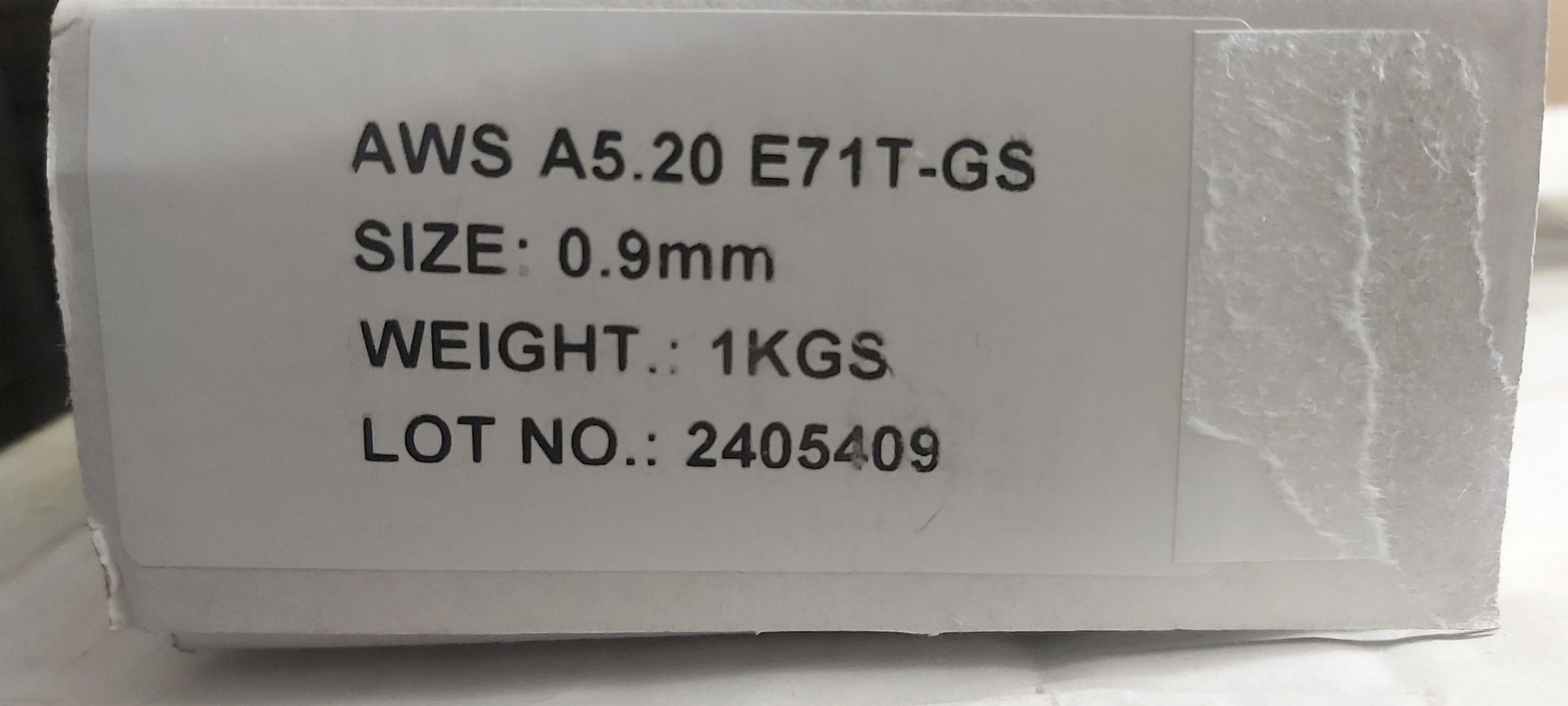 Porbeles hegesztő huzal 0.9 mm 1 kilogram termék fő termékképe