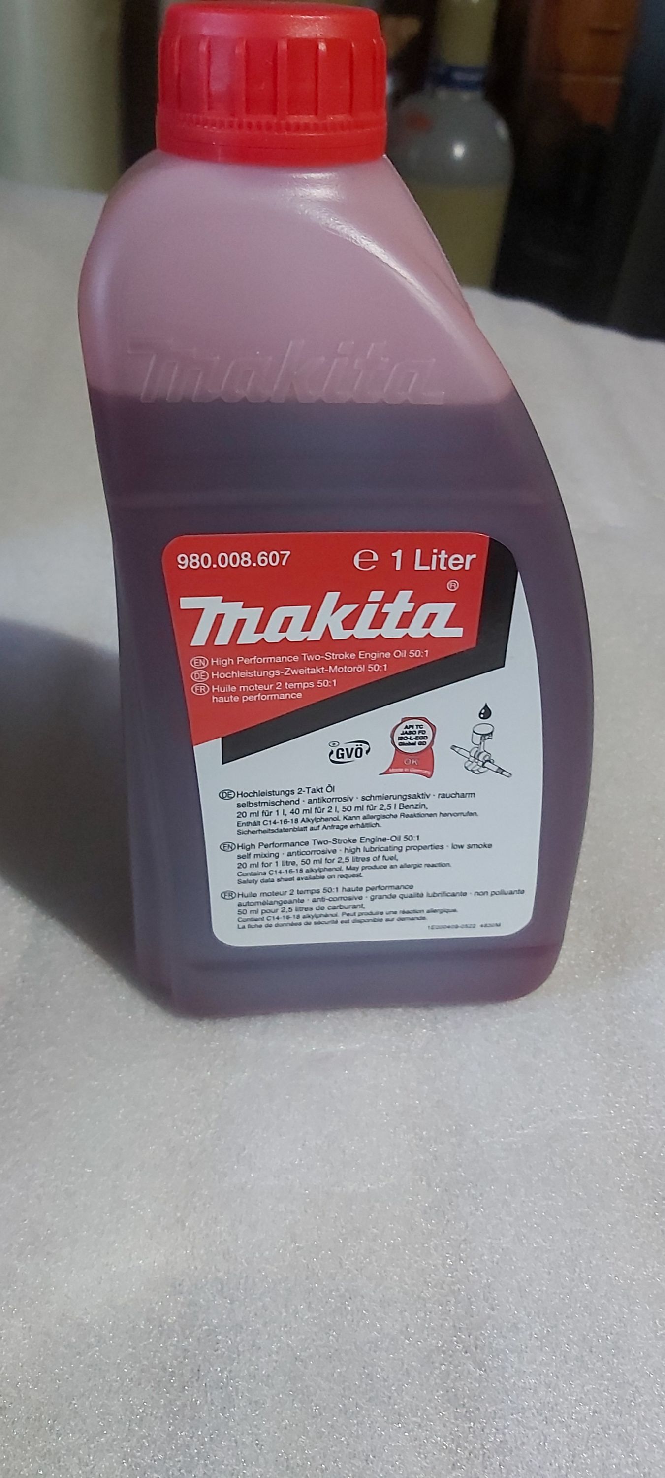 MAKITA Kétütemű motor olaj 1 Literes termék fő termékképe