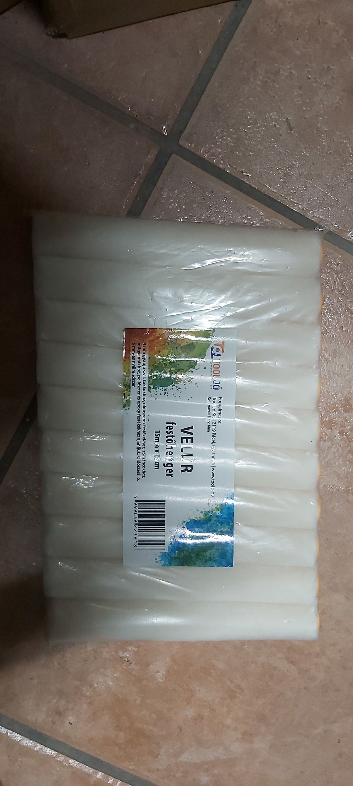 Festőhenger Velúr 15mm x 15 cm termék fő termékképe