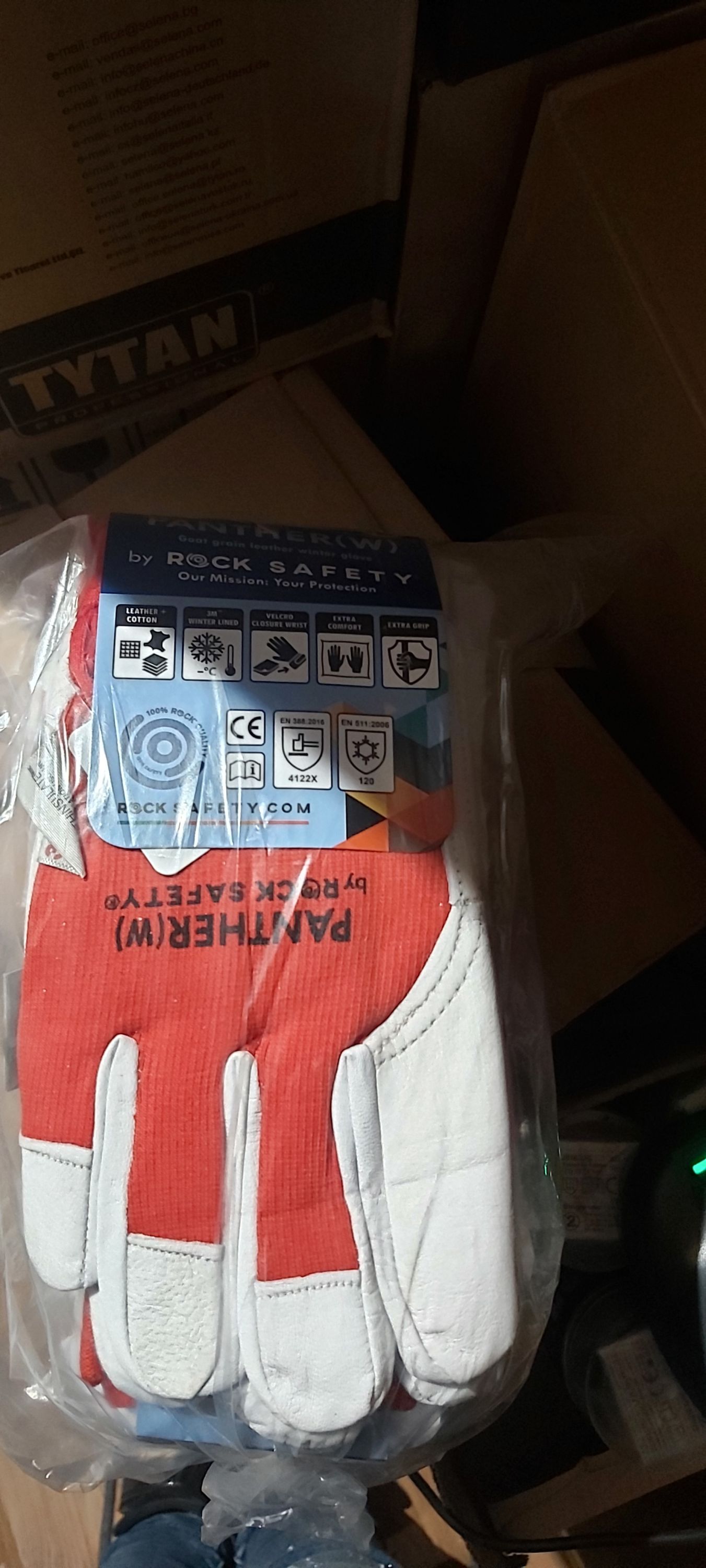 ROCK SAFETY Panther ( W ) védőkesztyű téli 8-as termék fő termékképe