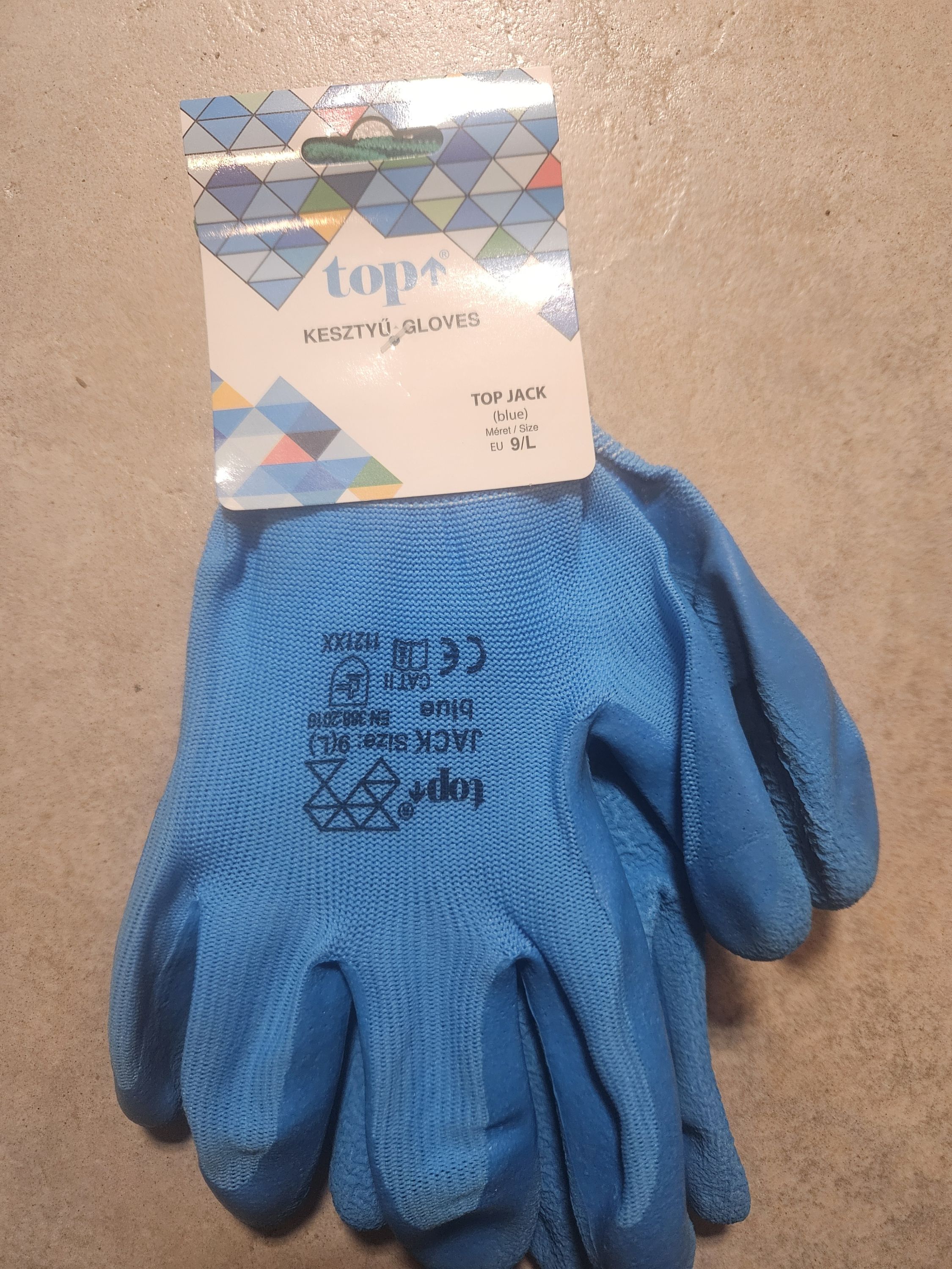 TOP JACK védőkesztyű T9/L termék fő termékképe