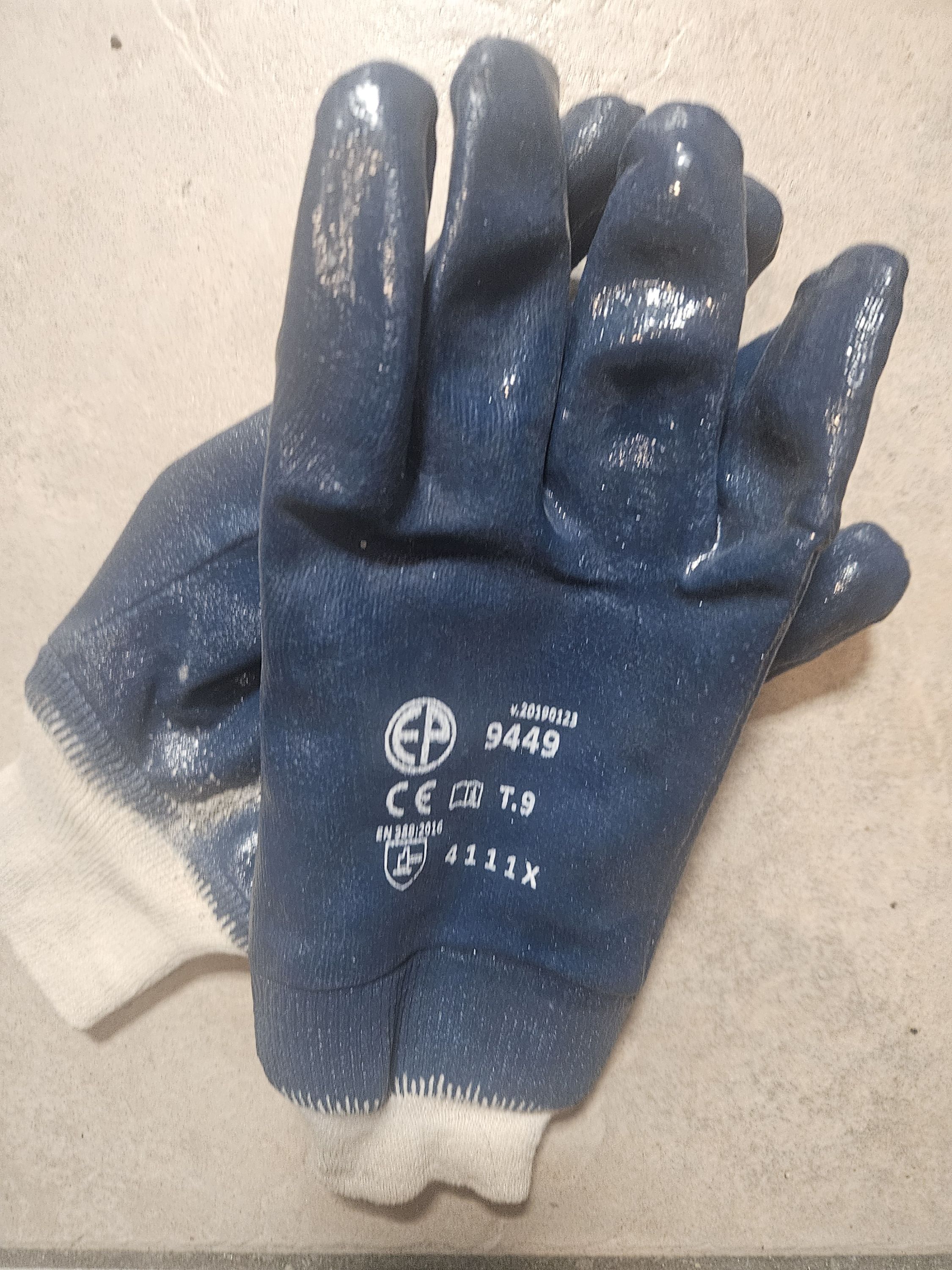 Védőkesztyű 9449 T9 termék fő termékképe