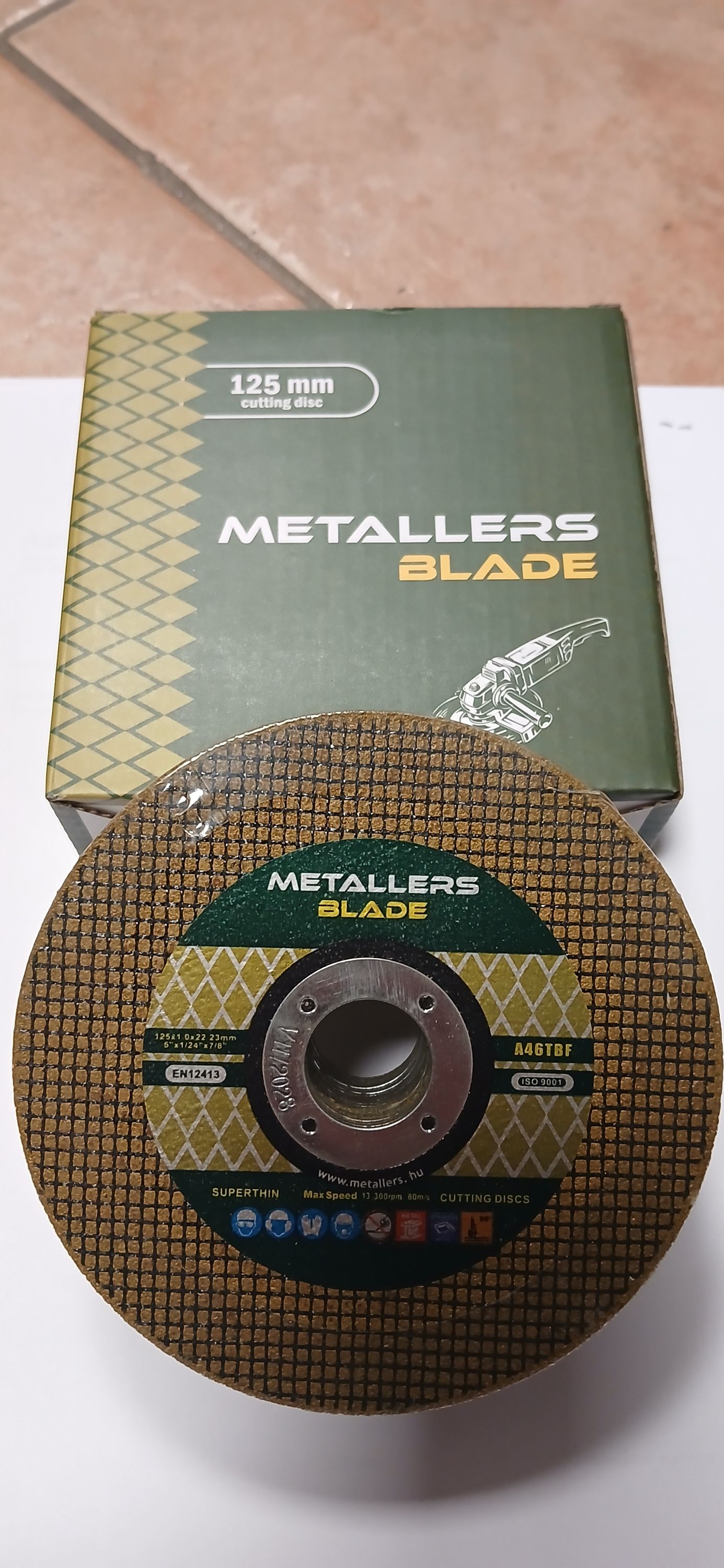 Metallers Blade Vágókorong 125x1mm Inox + Metal termék fő termékképe