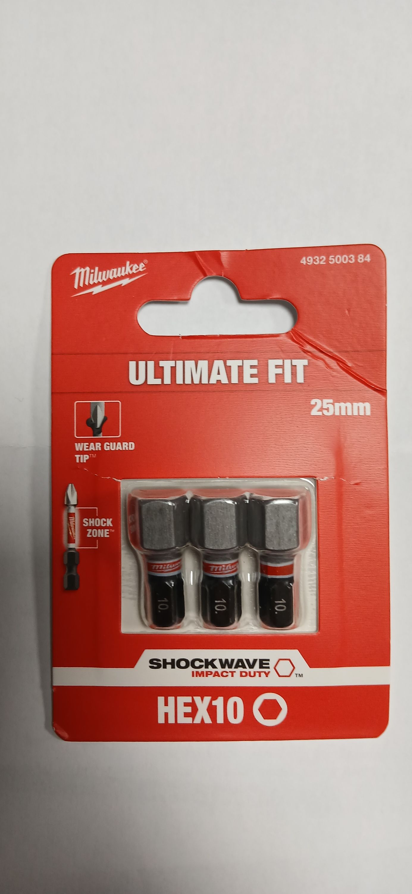 Milwaukee S / Bit ShW Hex 10 25mm termék fő termékképe