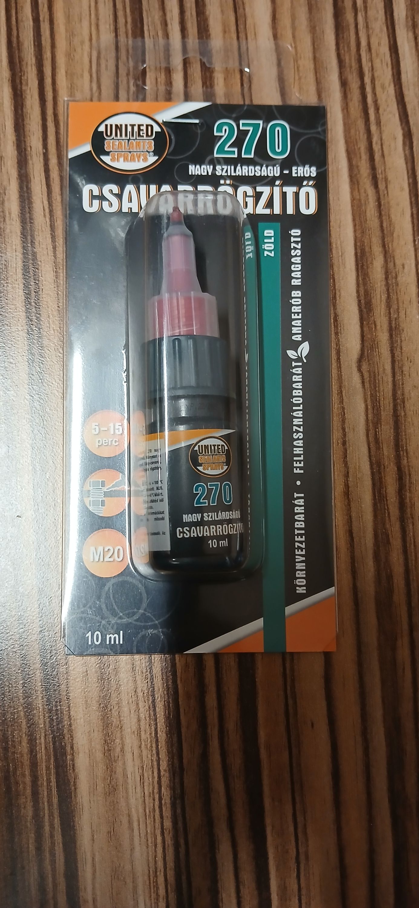 United Sealants United Csavarrögzítő Erős 270 10 ml termék fő termékképe