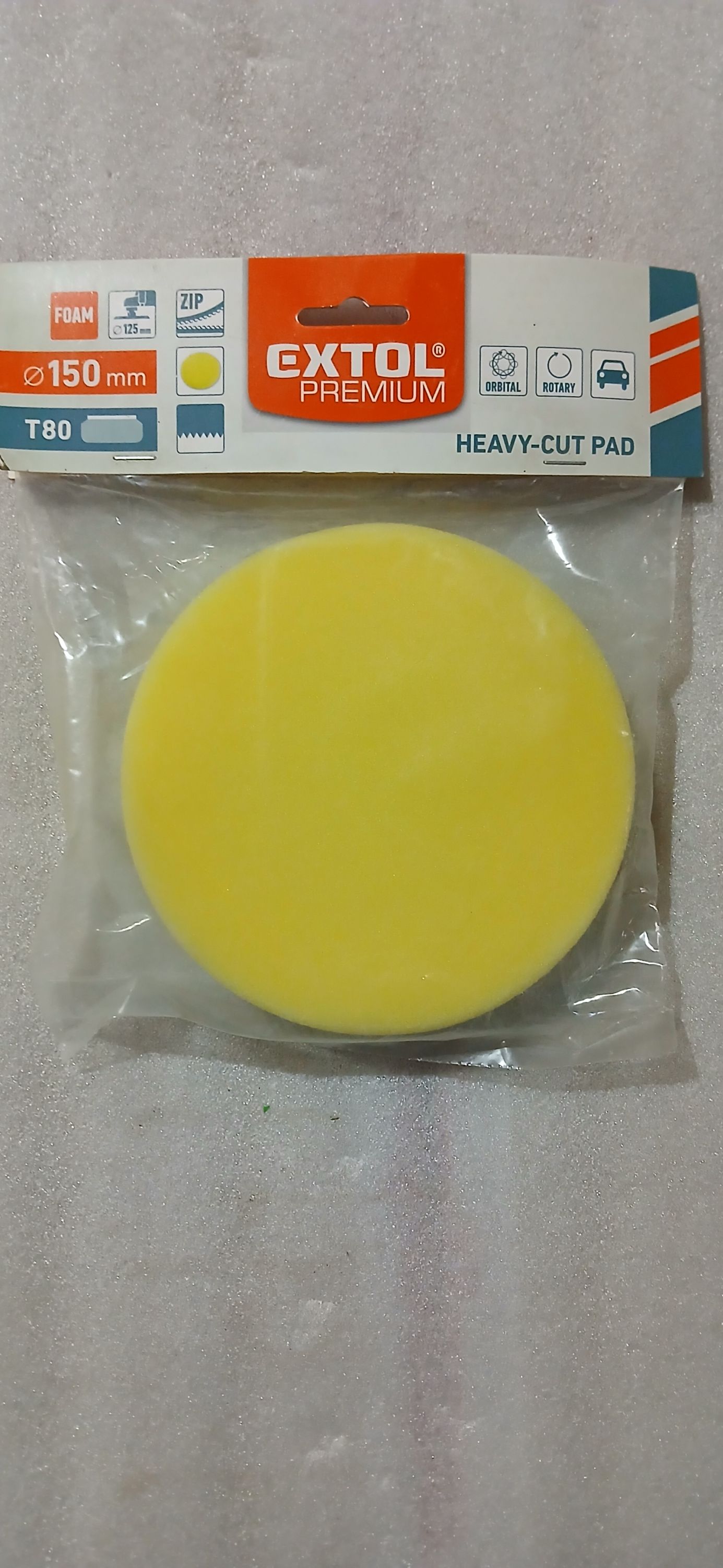 EXTOL Políozó szivacs 150mm T80 termék fő termékképe