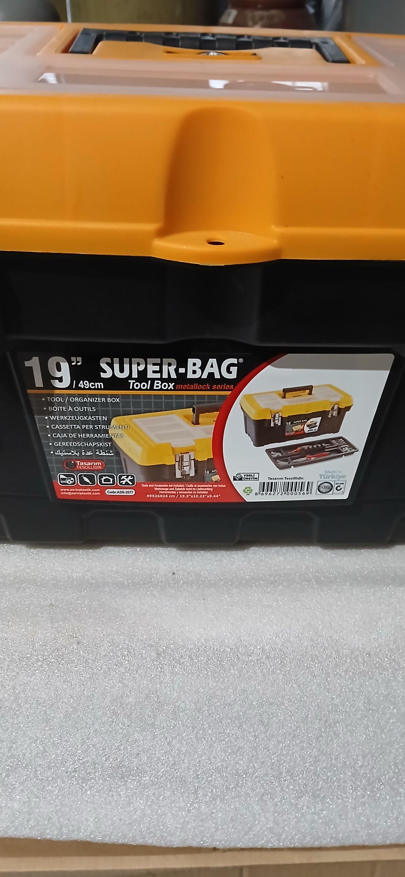 SUPER-BAG szerszámos láda 19" termék fő termékképe