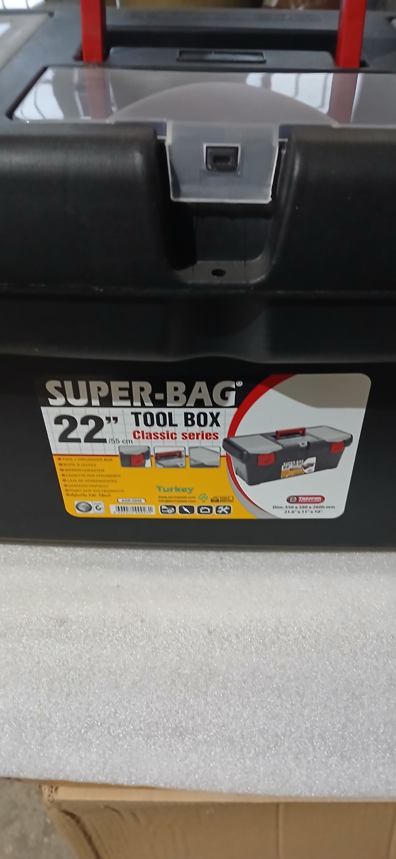 SUPER-BAG szerszámos láda 22" termék fő termékképe