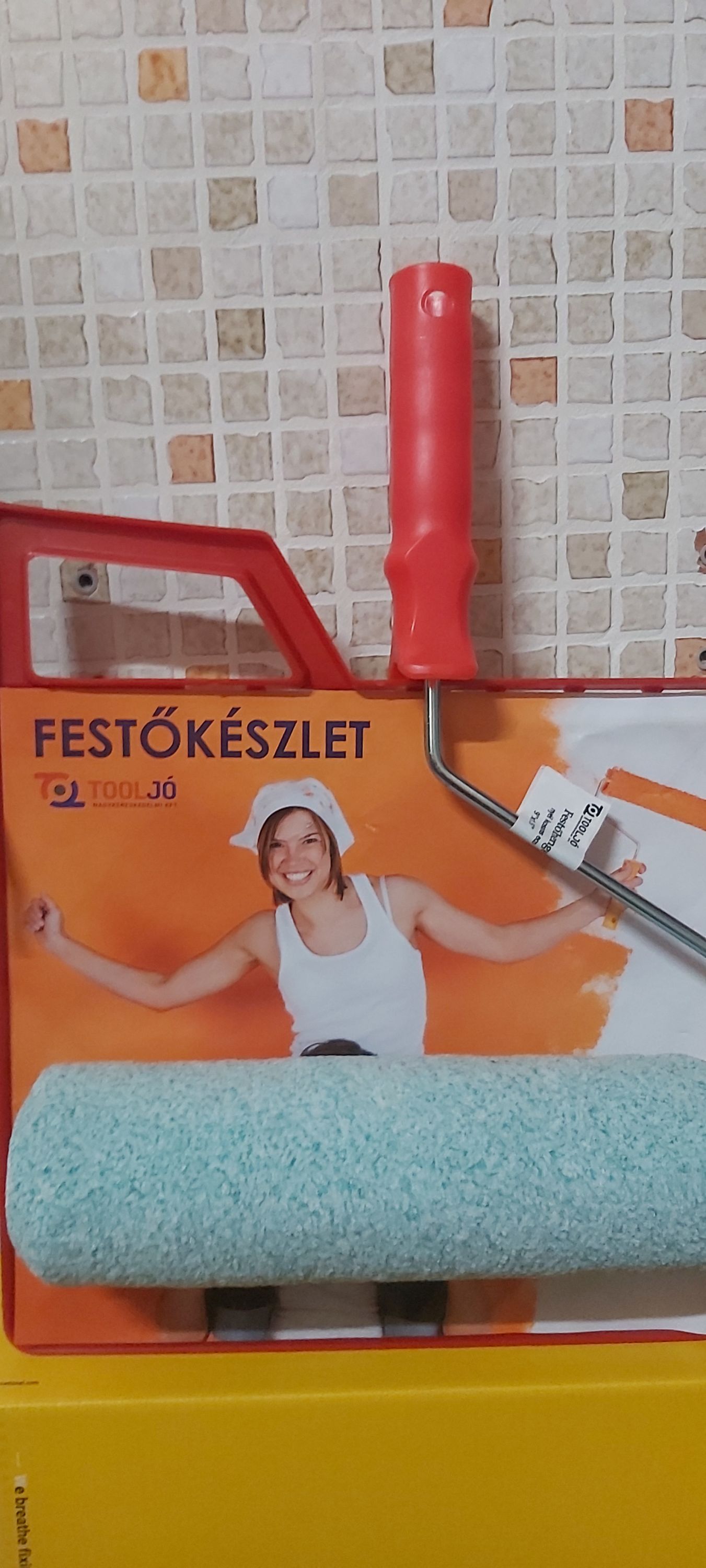 TOOLJO Festő készlet green Rács + teddy + nyél termék fő termékképe