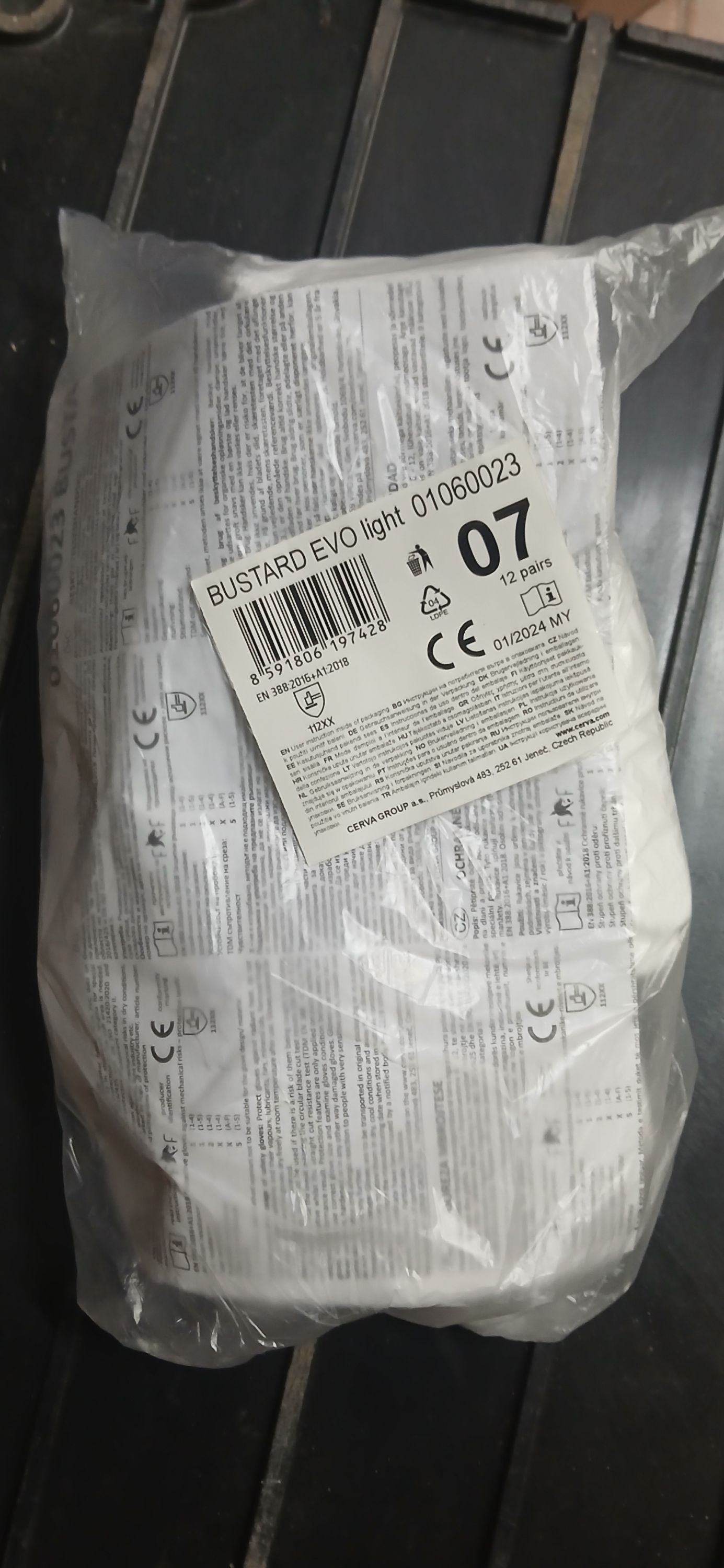 Cérnakesztyű Bustard Evo Light 7-es termék fő termékképe