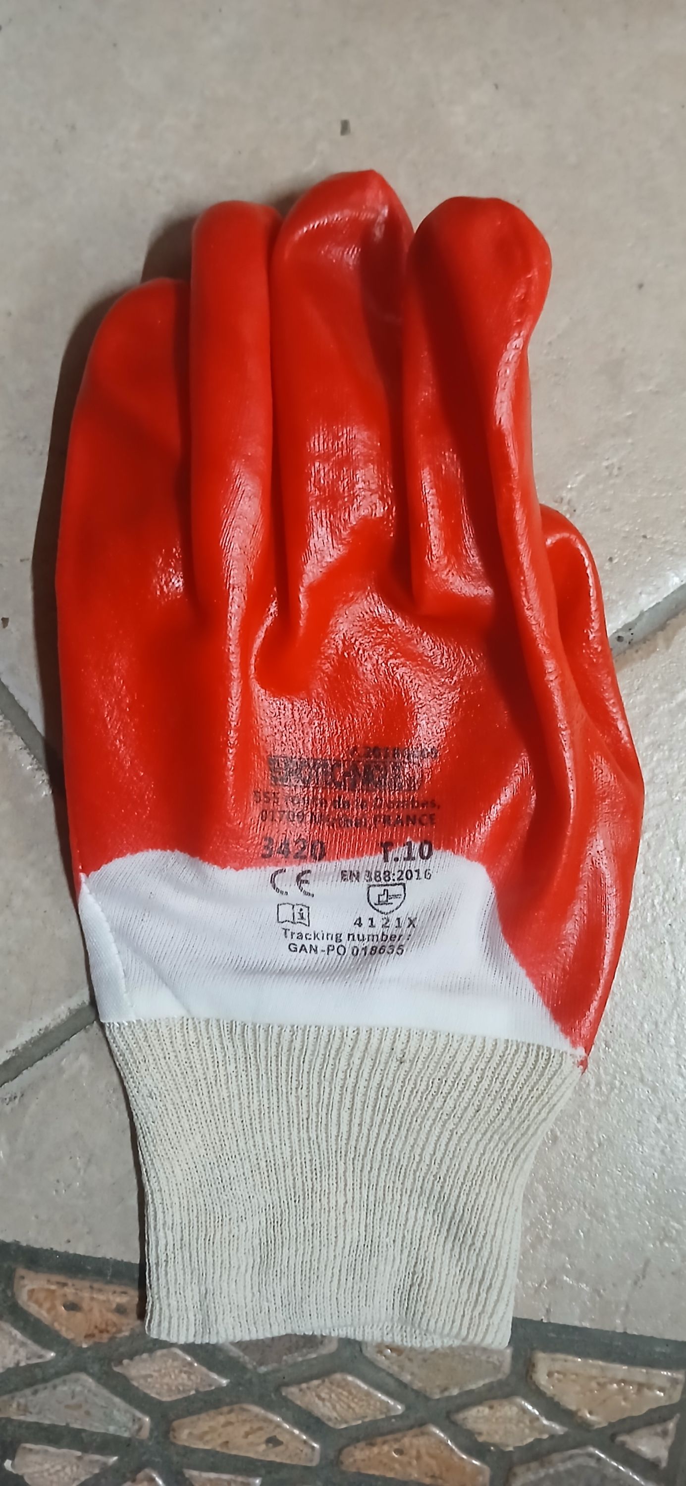 COVERGUARD Eurotechnique Védőkesztyű 3420 10-es termék fő termékképe