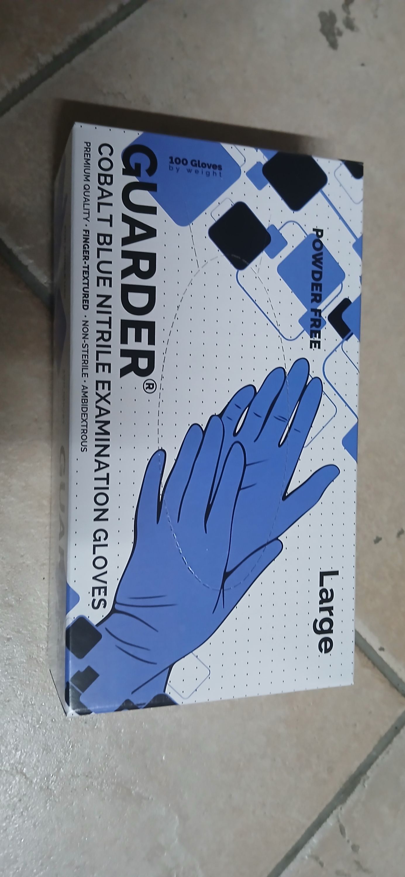 Maxter Nitril kesztyű kék 100db/doboz M-es termék fő termékképe